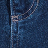 Bermuda Jeans Reta Radial com Bordado, JEANS, swatch.