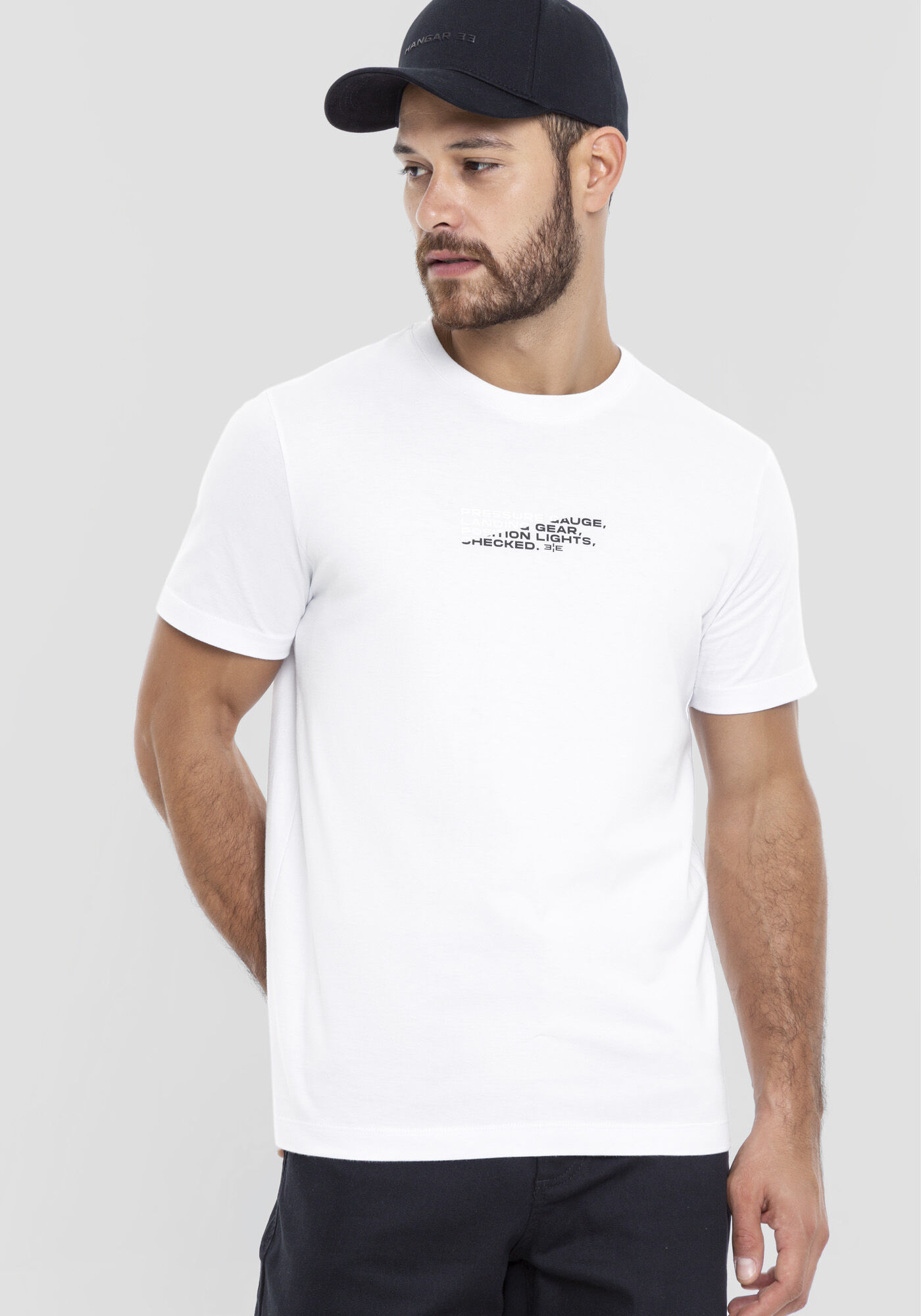 Camiseta Masculina em Malha Leve Tal Pai Tal Filho, BRANCO, large.