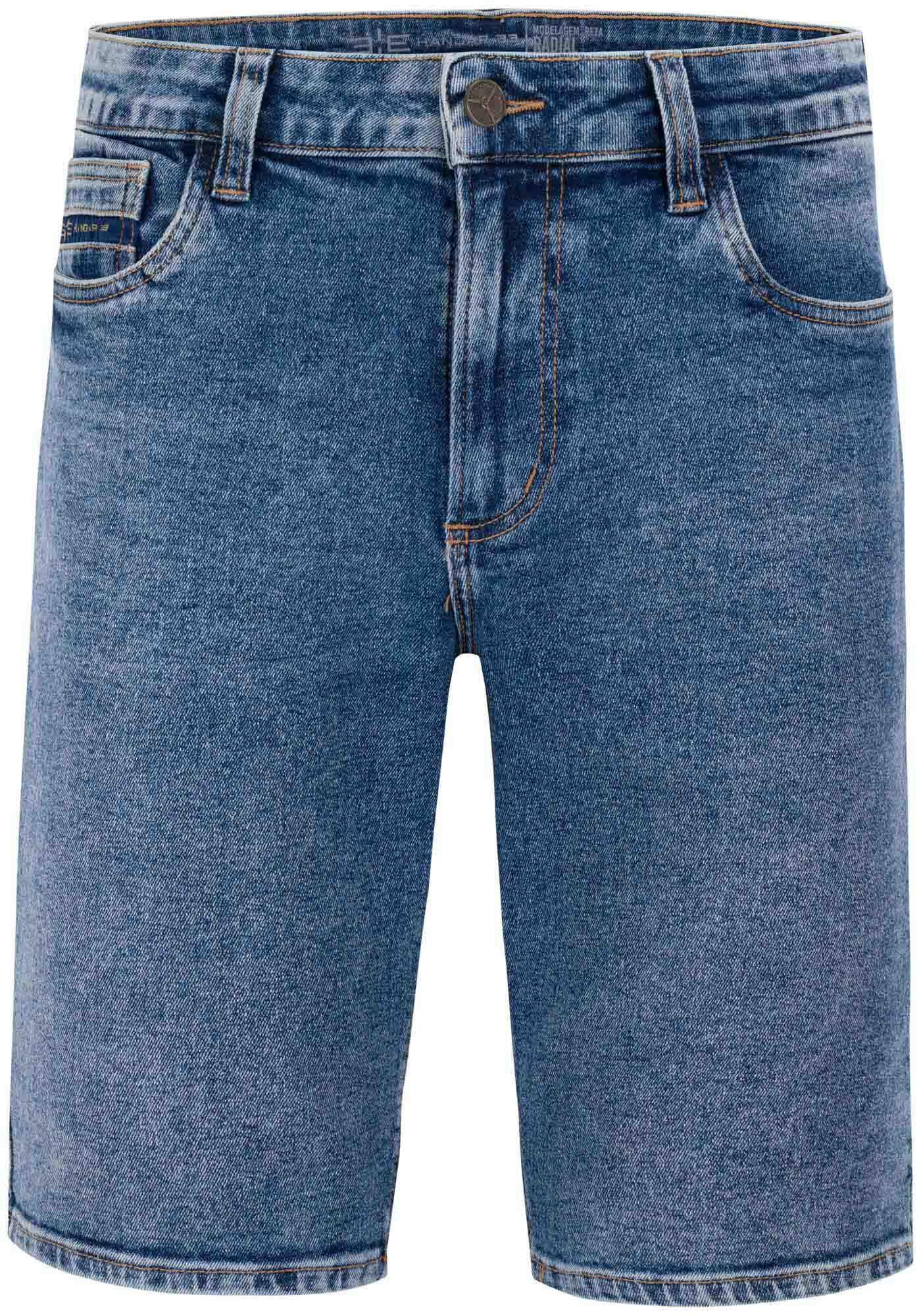 Bermuda Jeans Com Elastano, JEANS, large.