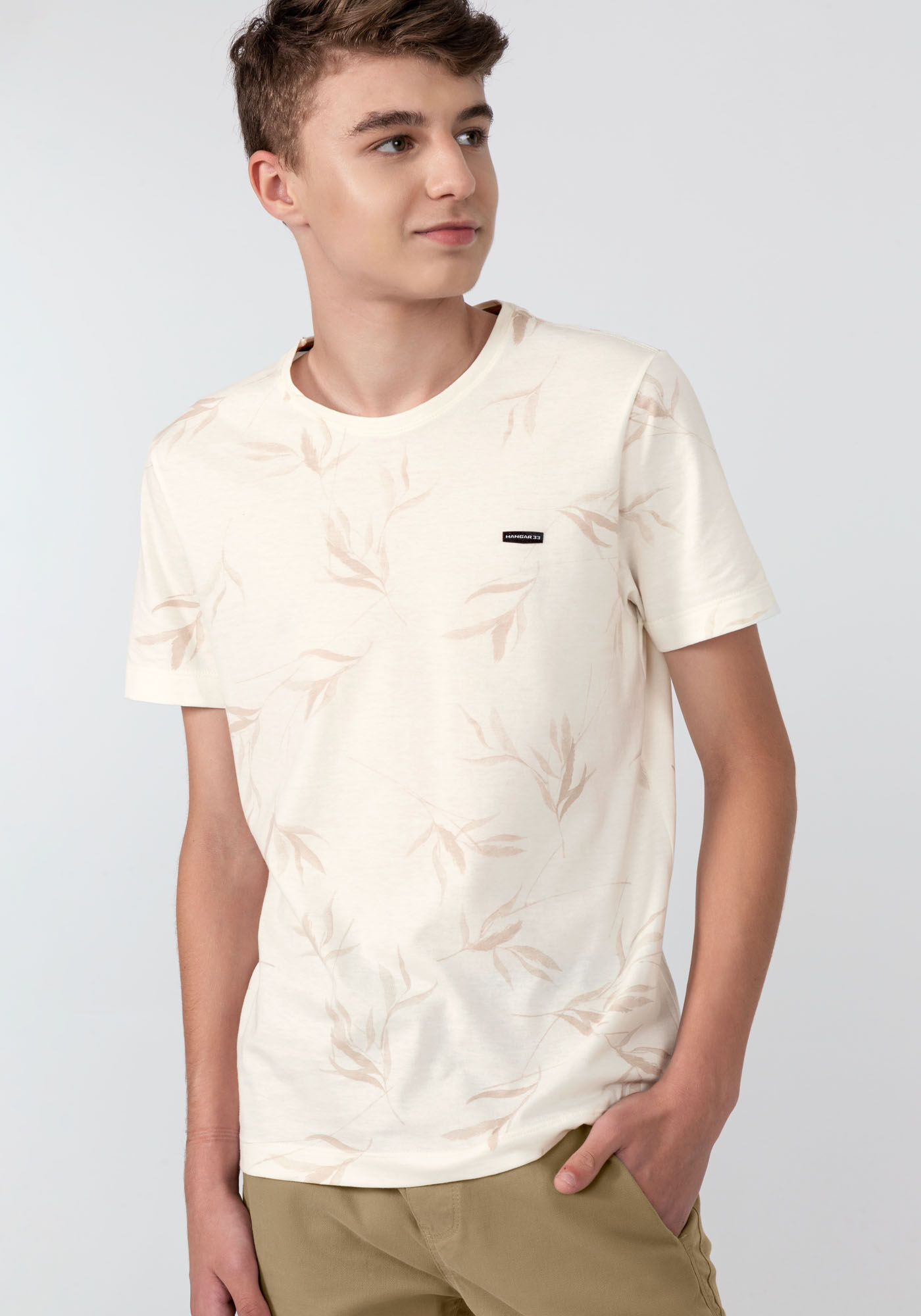 Camiseta Juvenil Masculina Estampada, VENTO BRANCO, large.