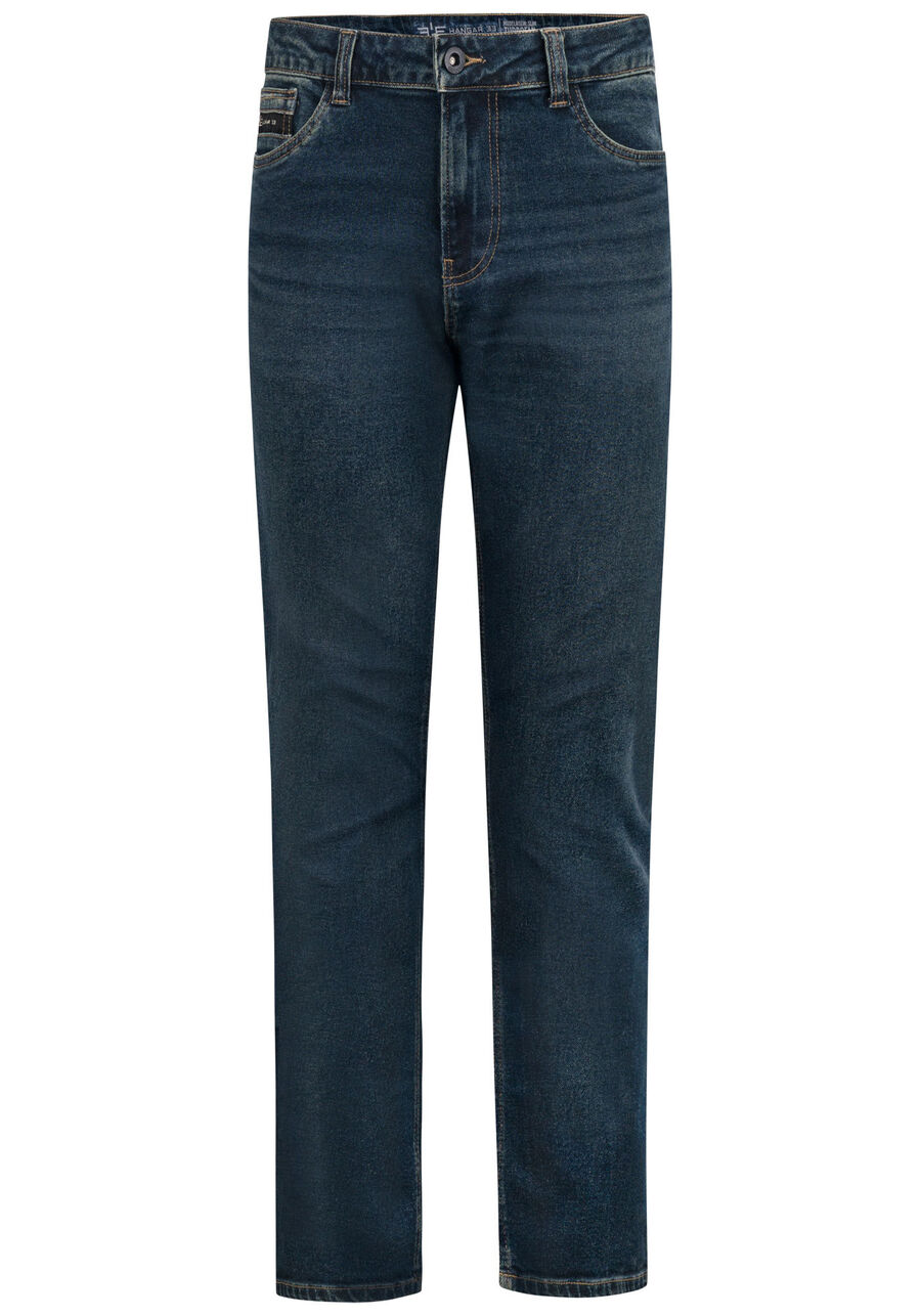 Calça Jeans Com Elastano Masculina Slim Turbofan, JEANS. Calça Jeans Com Elastano Masculina Slim Turbofan, JEANS, large.