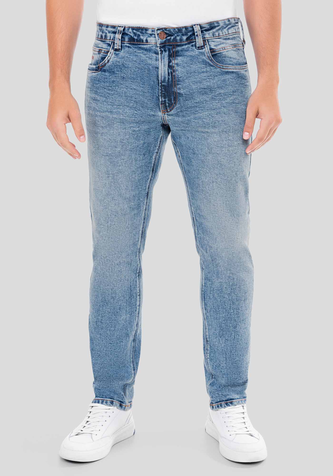 Calca jeans masculina curta discount