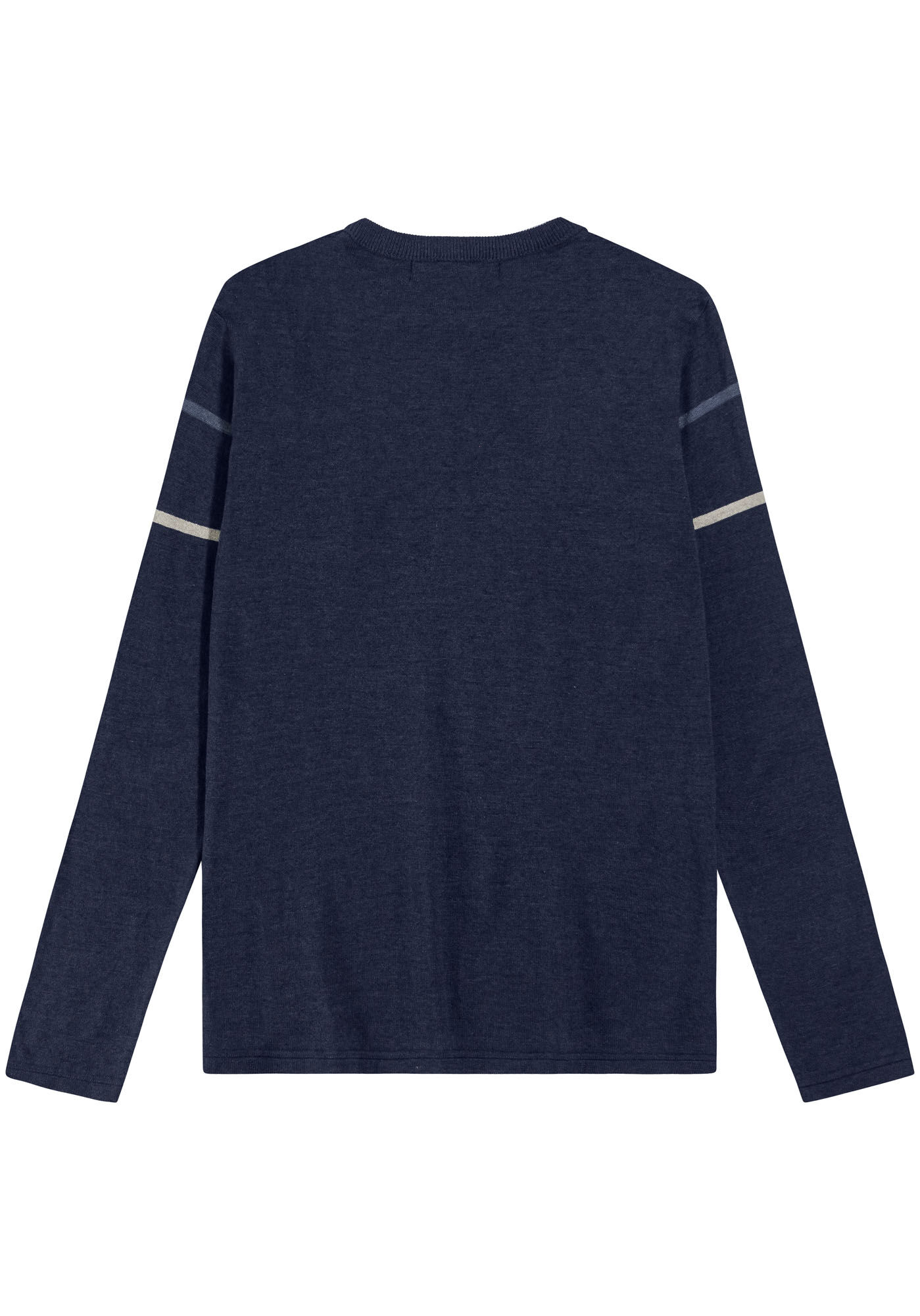 Blus&atilde;o Masculino em Tric&ocirc; com Listras, MARINHO ACTION, large.