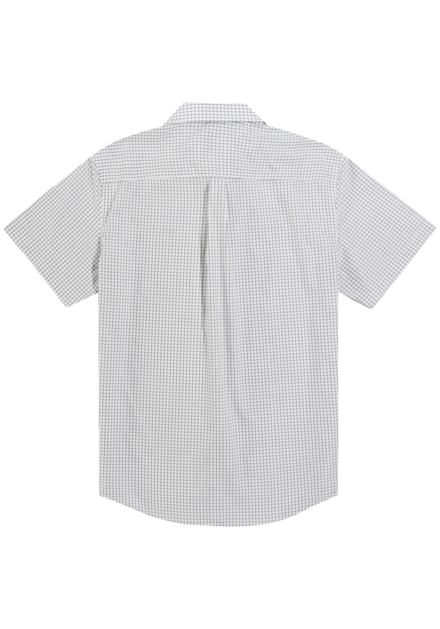 Camisa Manga Curta Masculina Comfort Fio Eg&iacute;pcio, BRANCO, large.