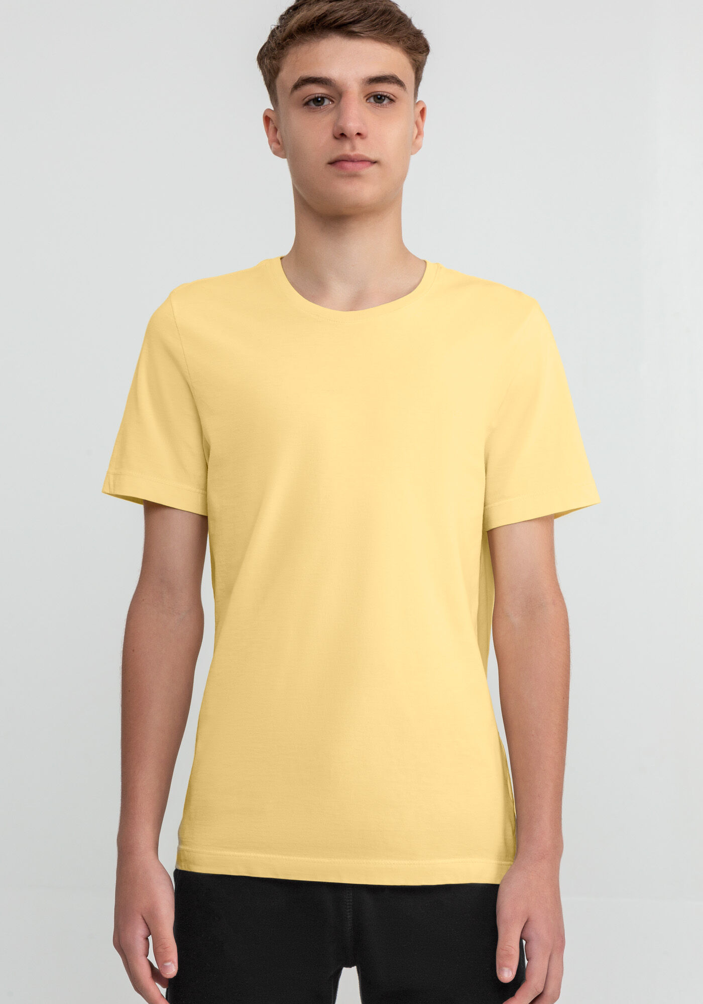 Camiseta Juvenil em Malha Leve B&aacute;sica, 3554 AMARE, large.