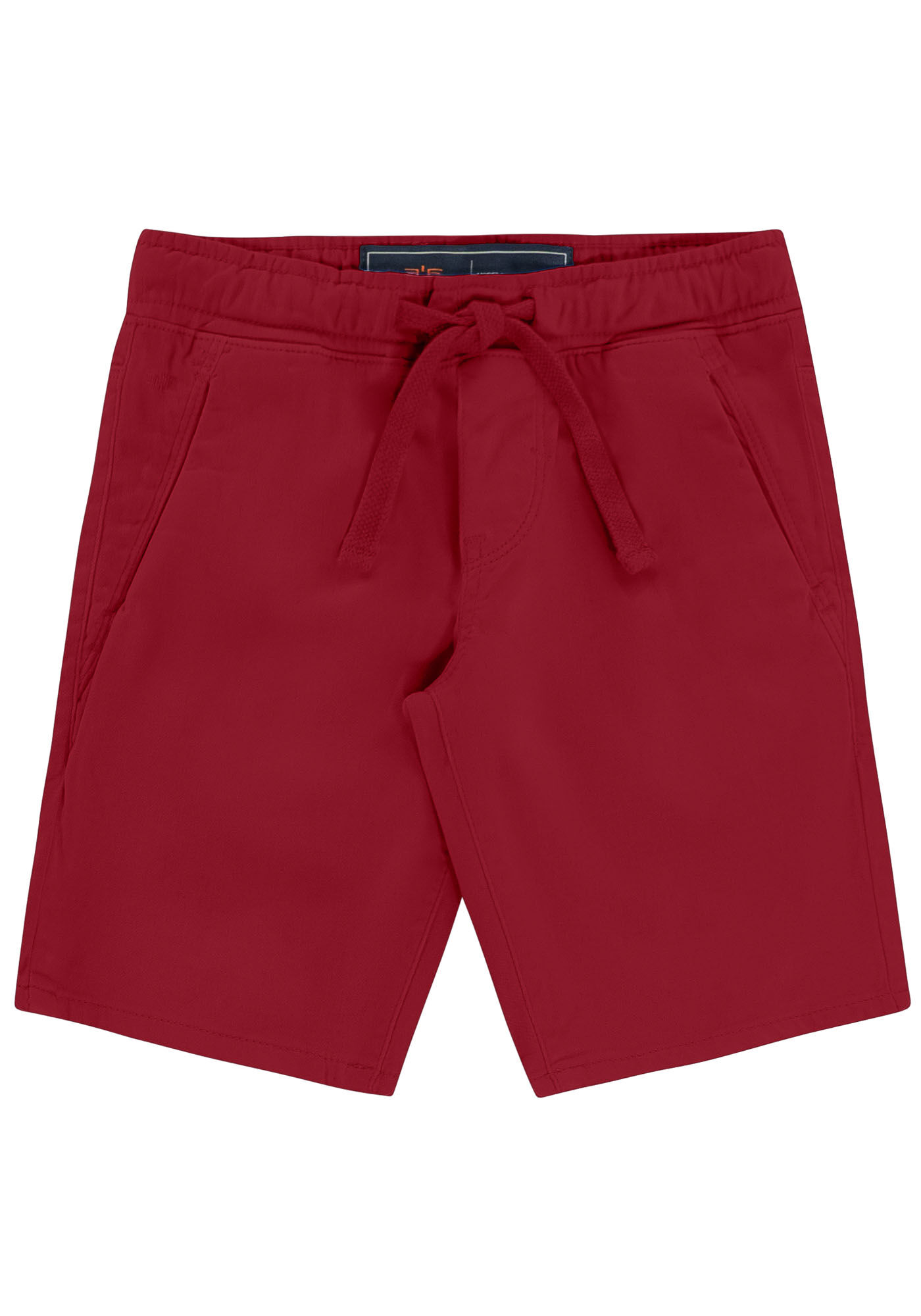 Bermuda Jogging em Sarja Infantil, VERMELHO SKETCH, large.
