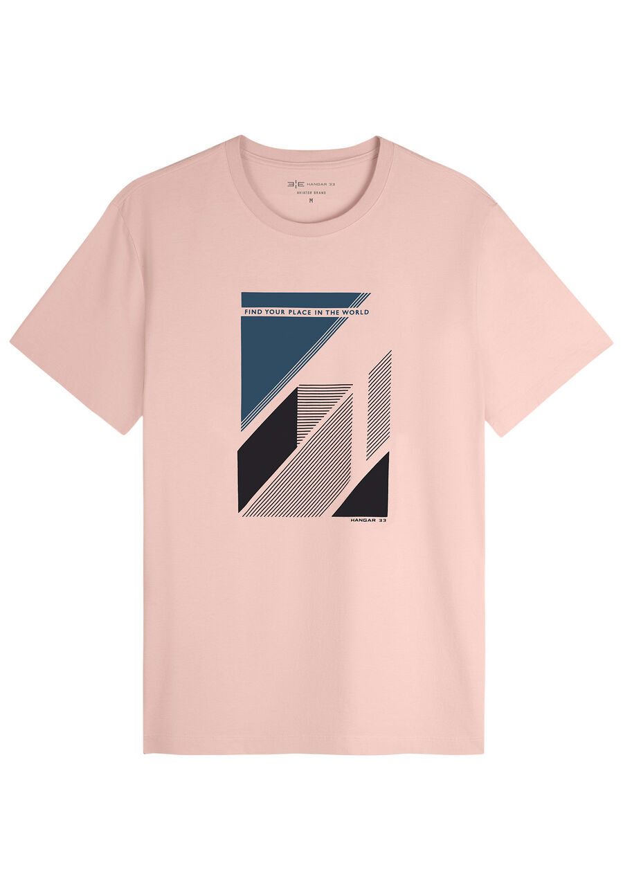 Camiseta Masculina Estampada Tal Pai Tal Filho, ROSA PLANE. Camiseta Masculina Estampada Tal Pai Tal Filho, ROSA PLANE, large.