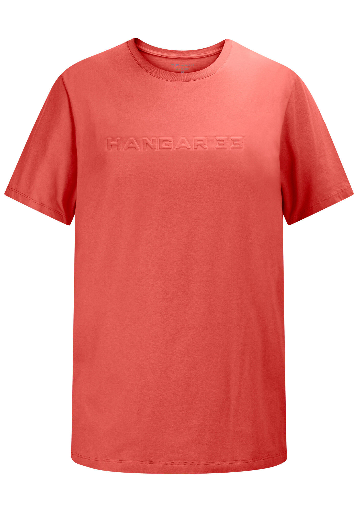 Camiseta Masculina Big & Tall com Alto Relevo, LARANJA GILD, large.