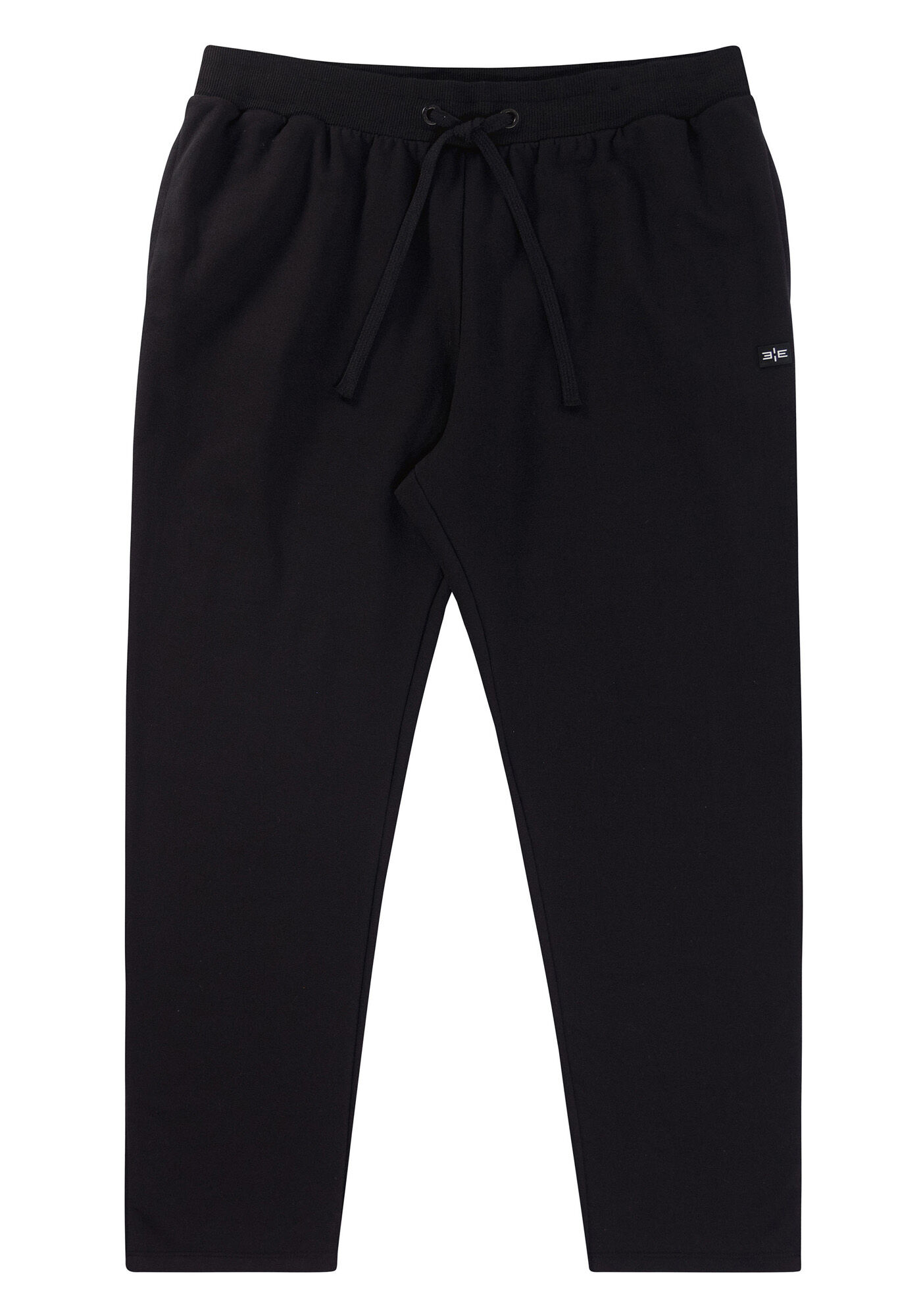 Cal&ccedil;a em Moletom com Bolsos Big & Tall, PRETO REATIVO, large.