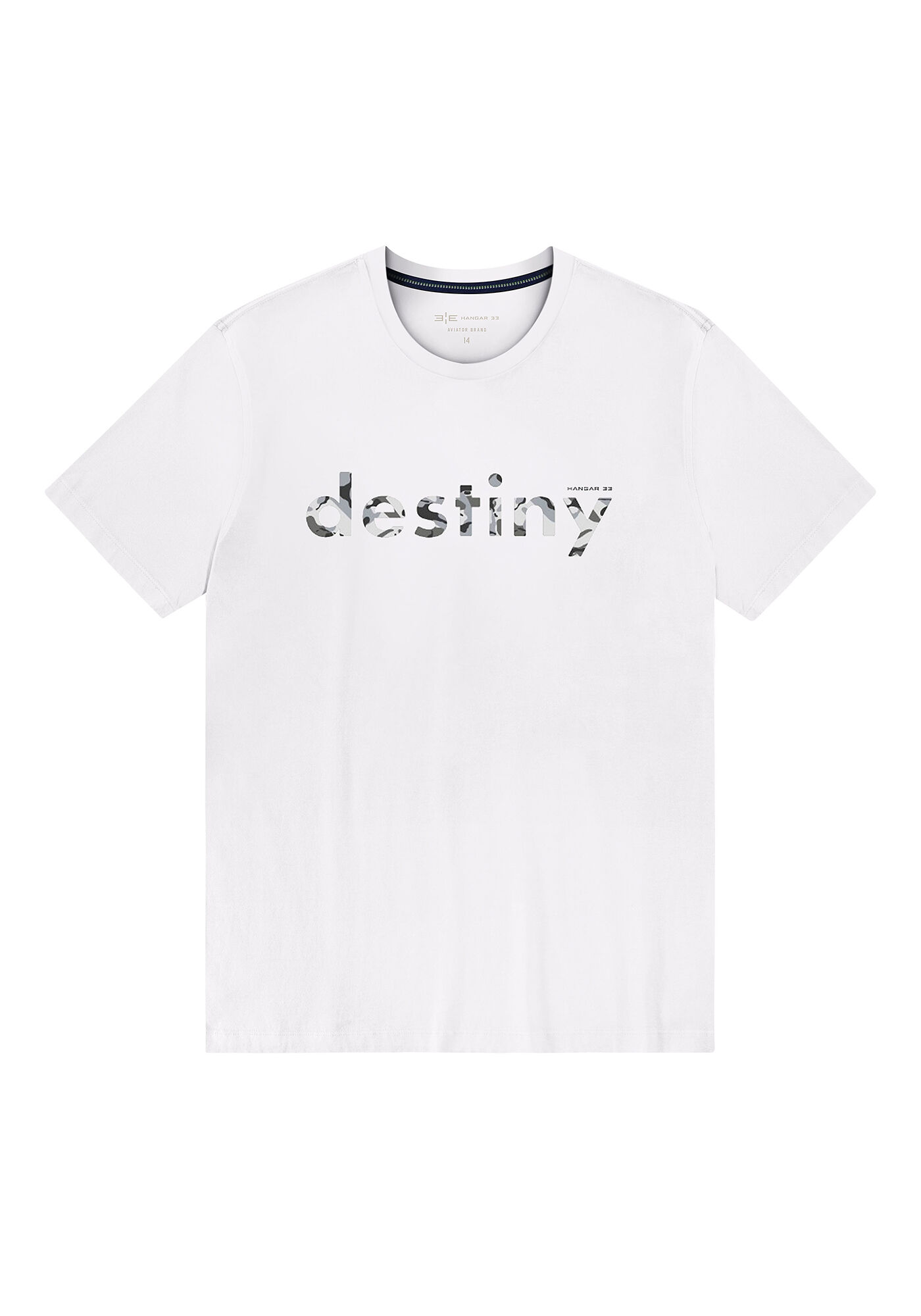 Camiseta Lettering em Malha Juvenil, , large.