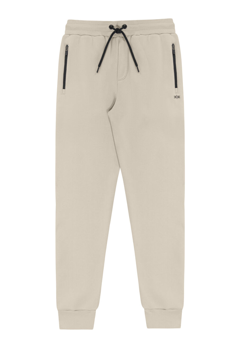 Calça Jogger Masculina Tal Pai Tal Filho com Bolso, BEGE SYSTEM. Calça Jogger Masculina Tal Pai Tal Filho com Bolso, BEGE SYSTEM, large.