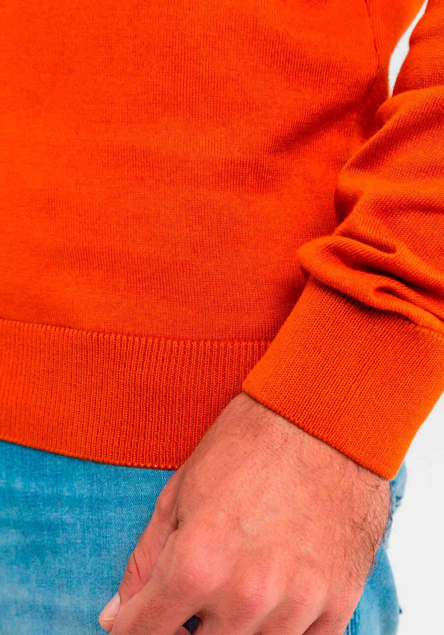 Blusão Masculino em Tricô, MARROM CUMARU. Blusão Masculino em Tricô, MARROM CUMARU, large.