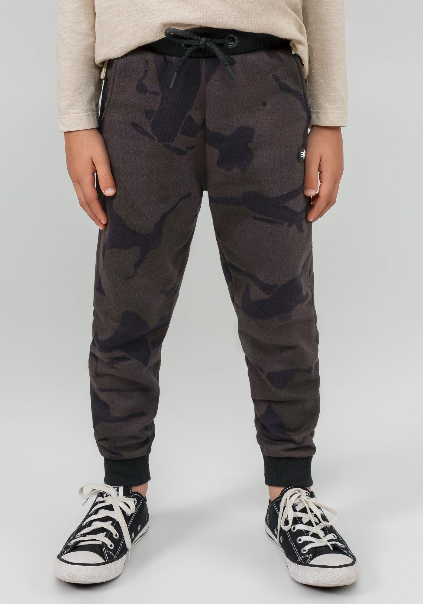 Calça camuflada menino sale