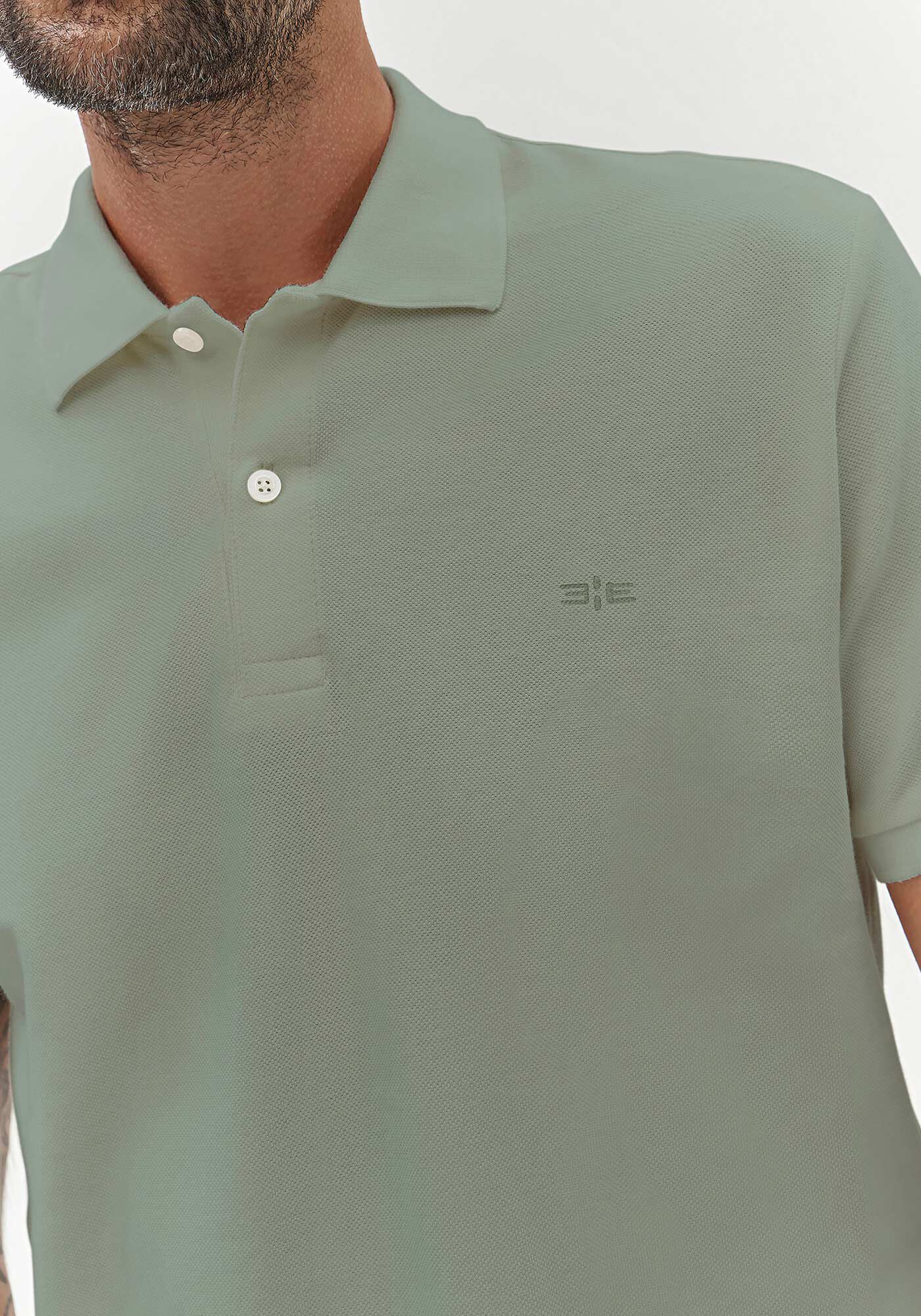 Camisa Polo De Mangas Curtas Colors Em Malha Mercerizada, VERDE CHIARO, large.