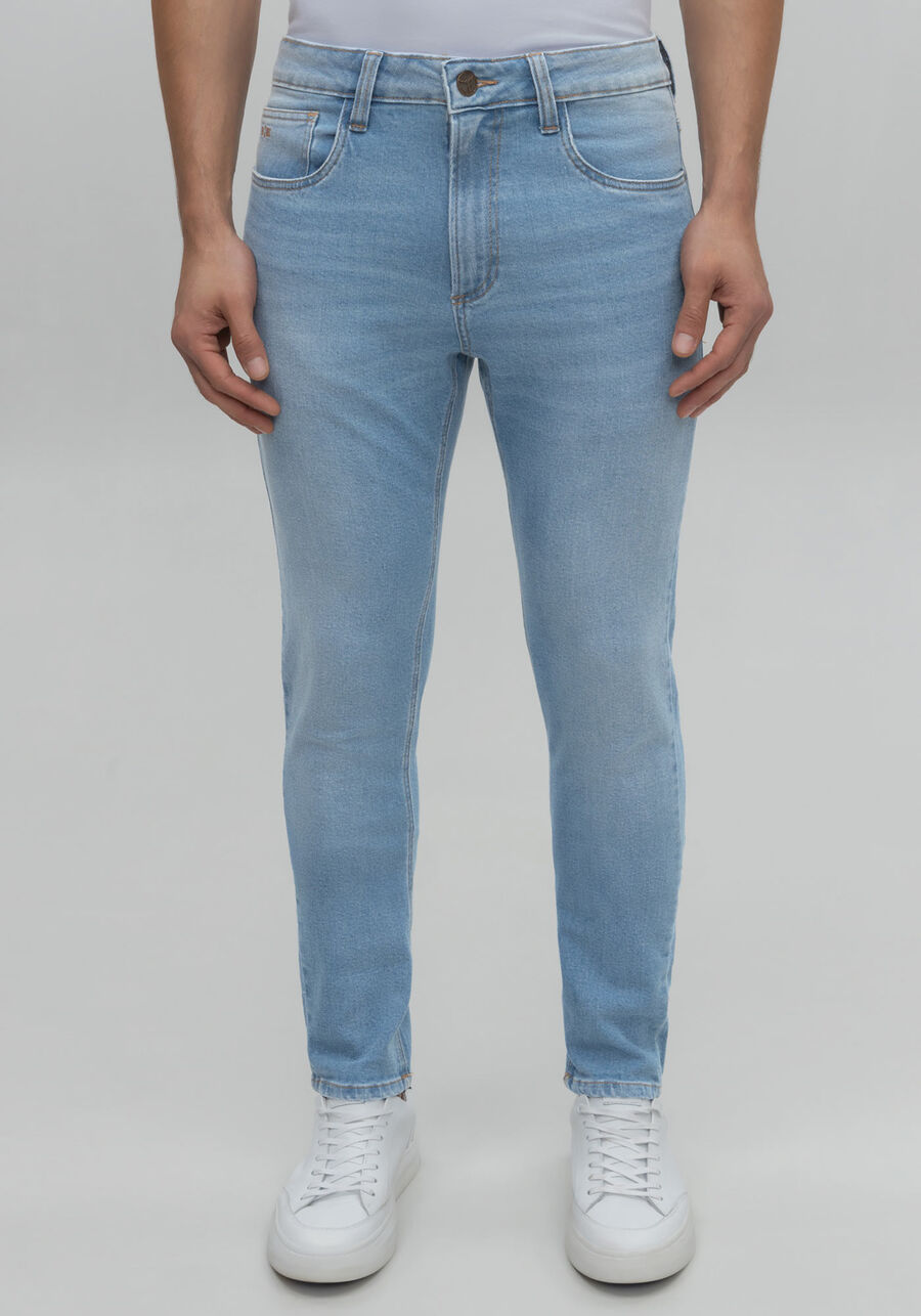 Calça Jeans Skinny Masculina, JEANS. Calça Jeans Skinny Masculina, JEANS, large.