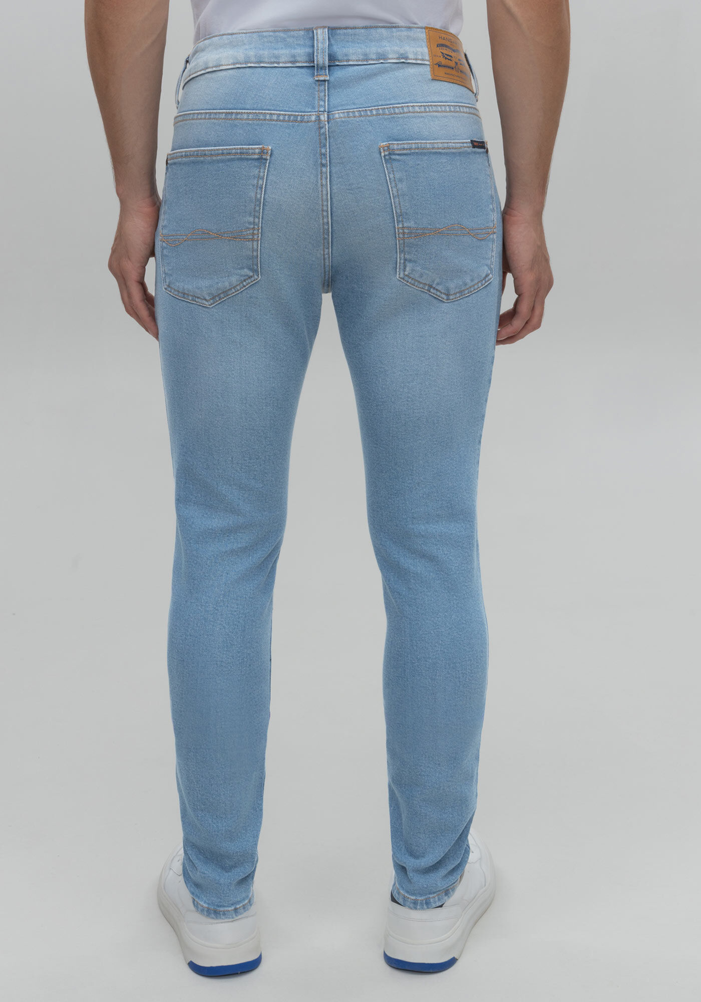 Cal&ccedil;a Jeans Com Elastano, JEANS, large.