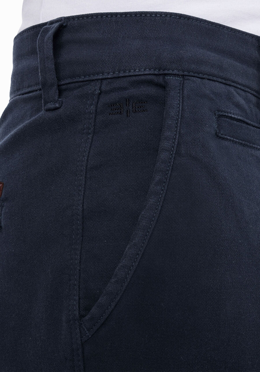 Calça Chino Reta em Sarja, MARINHO ACTION. Calça Chino Reta em Sarja, MARINHO ACTION, large.