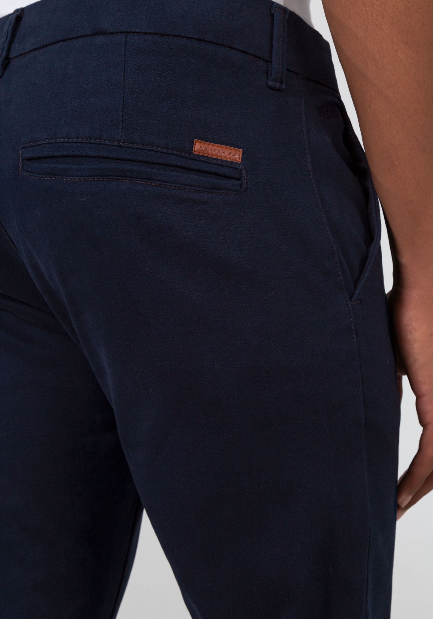 Cal&ccedil;a Sarja Chino Slim Shirt Lock, MARINHO ACTION, large.