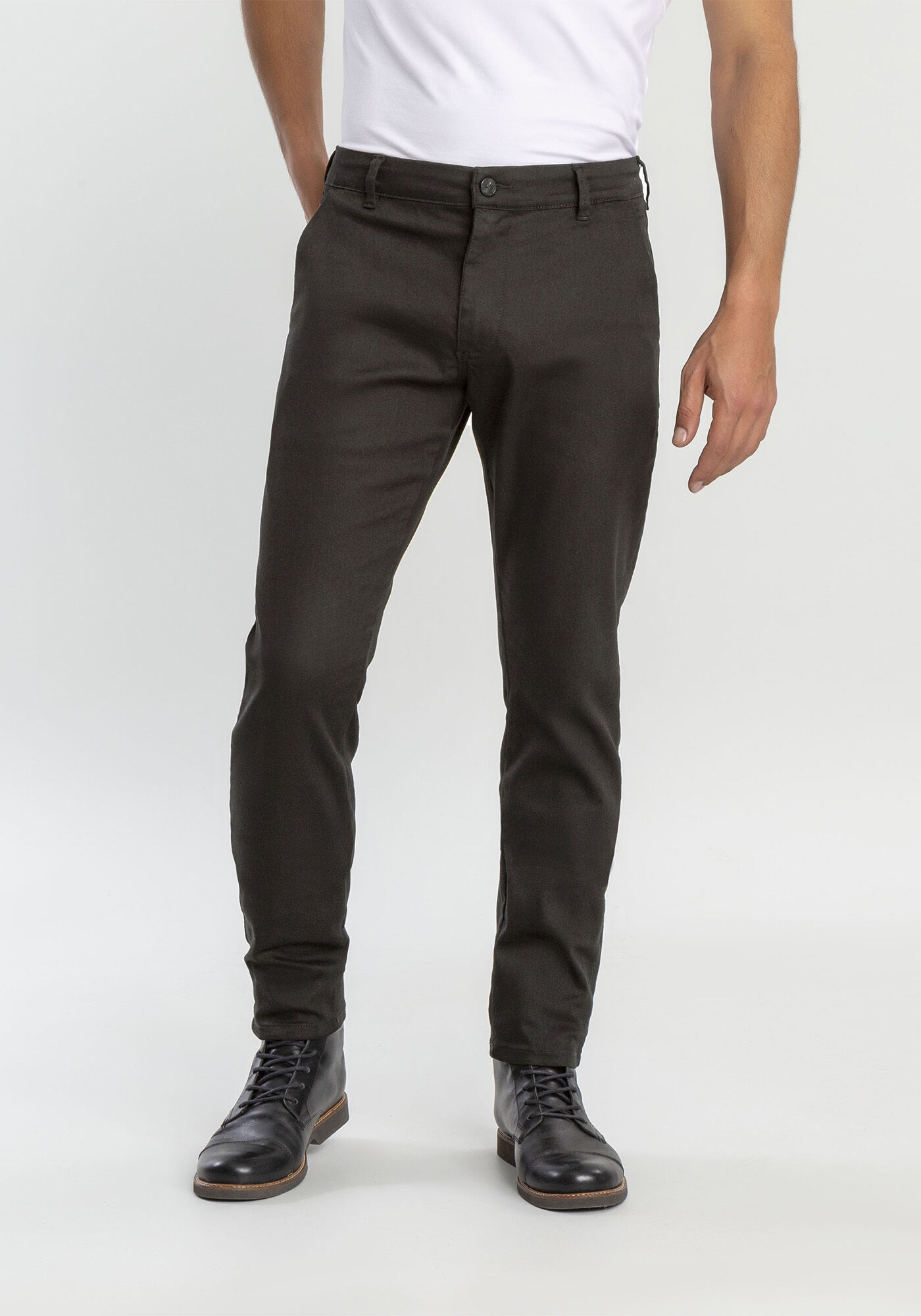 Cal a Sarja Masculina Skinny Chino N o Desbota Hangar 33