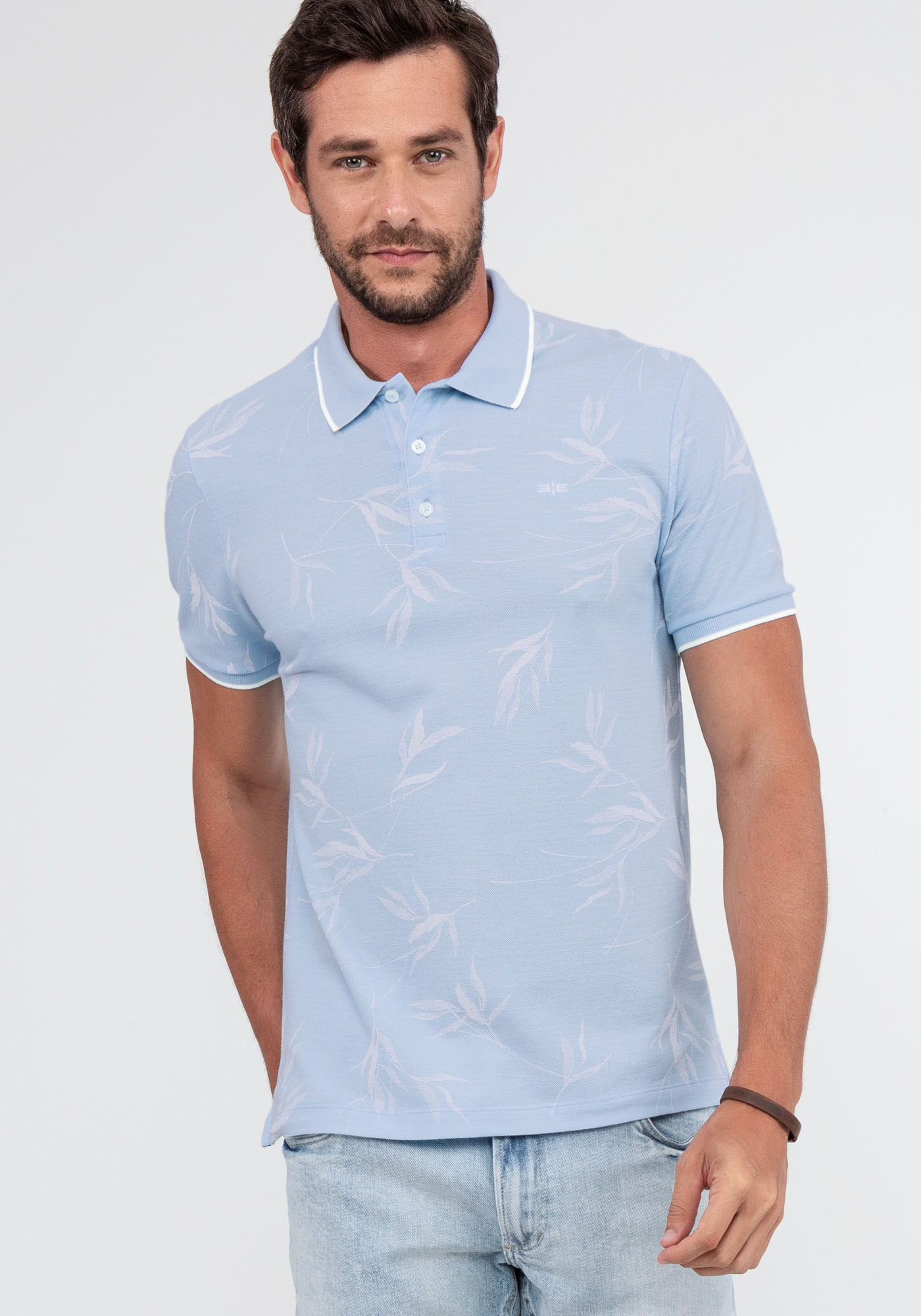 Camisa polo com 2025 calça de sarja