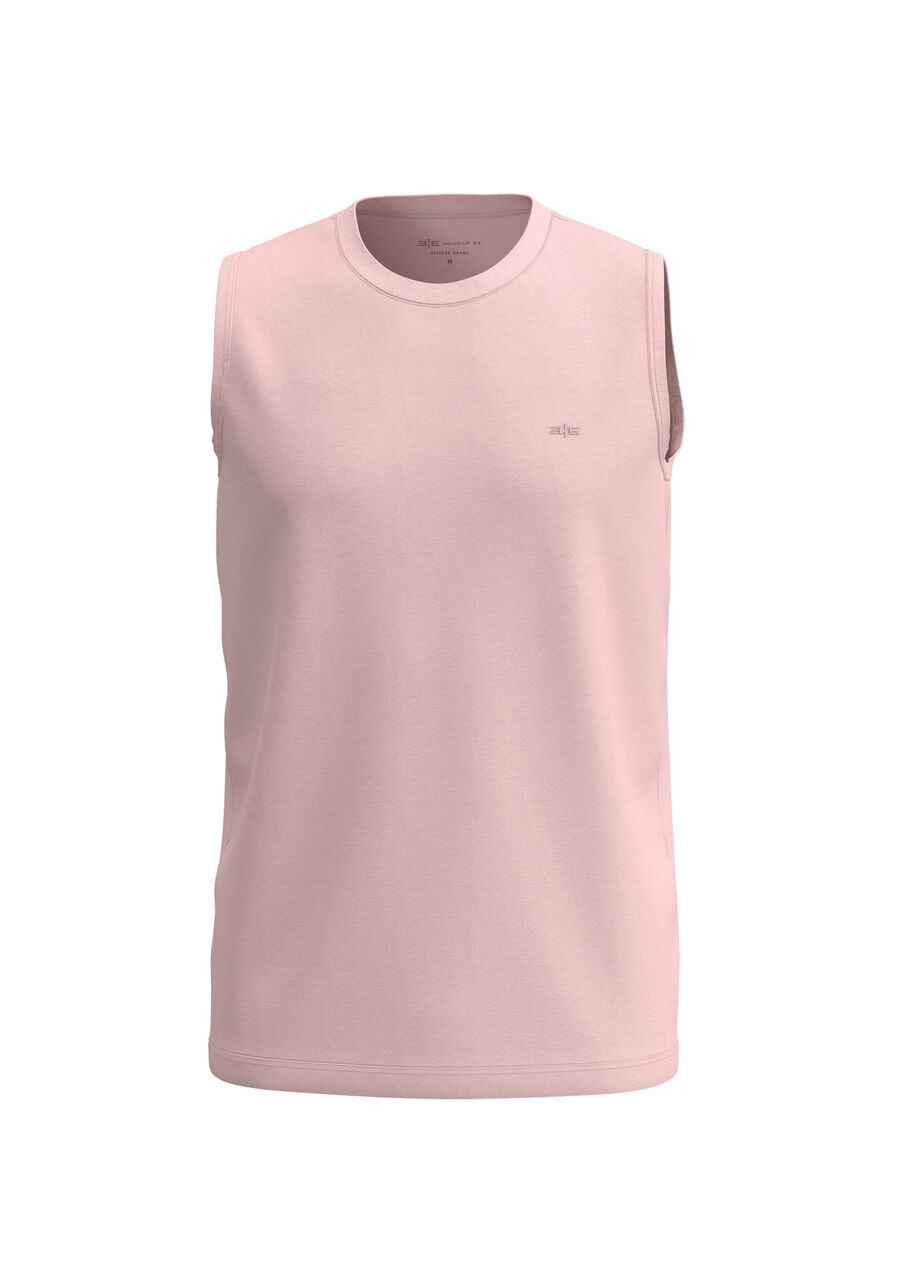 Regata Colors Em Meia Malha De Algodão Responsável, SALMAO CRAVO. Regata Colors Em Meia Malha De Algodão Responsável, SALMAO CRAVO, large.