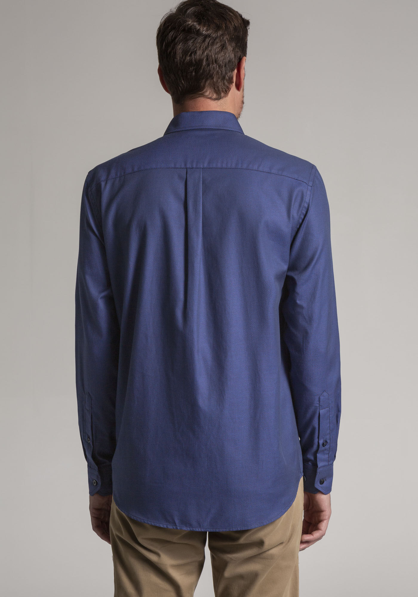 Camisa Masculina Comfort Manga Longa, MARINHO IMPERIO, large.