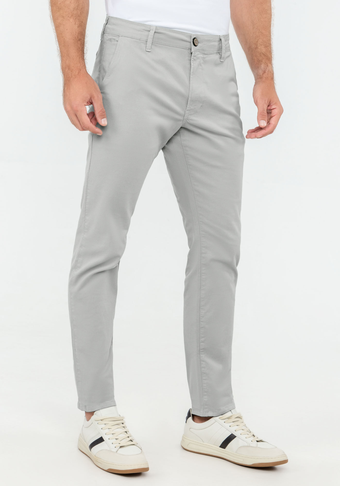 Calça masculina hot sale cinza