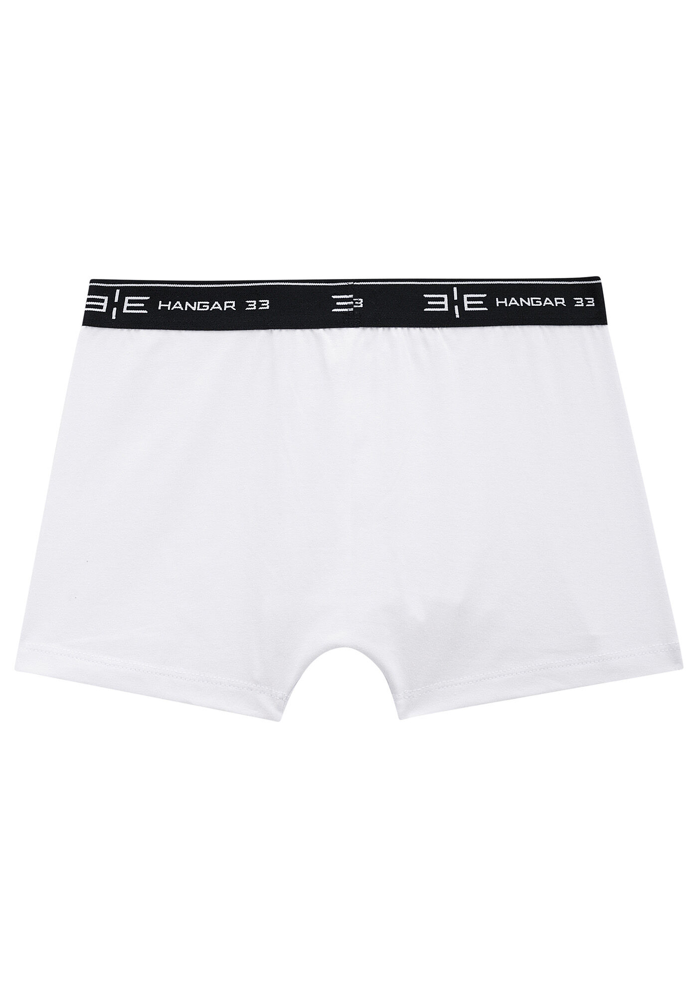 Cueca Boxer Em Malha De Algod&atilde;o Com Elastano, BRANCO, large.