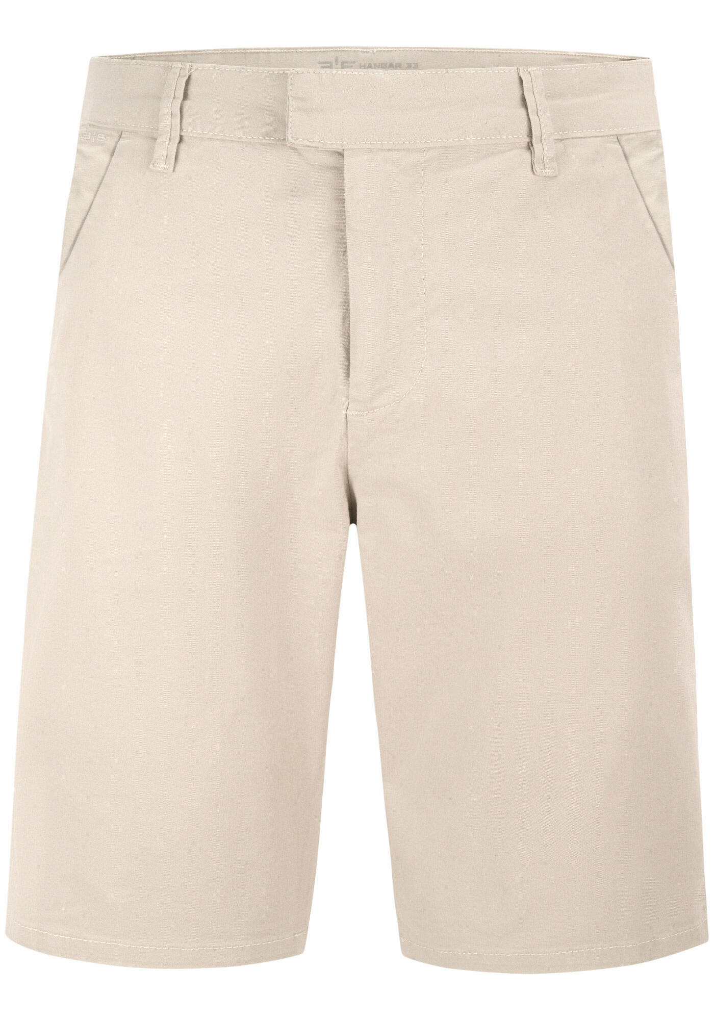 Bermuda Sarja Com Elastano, BEGE GELO, large.