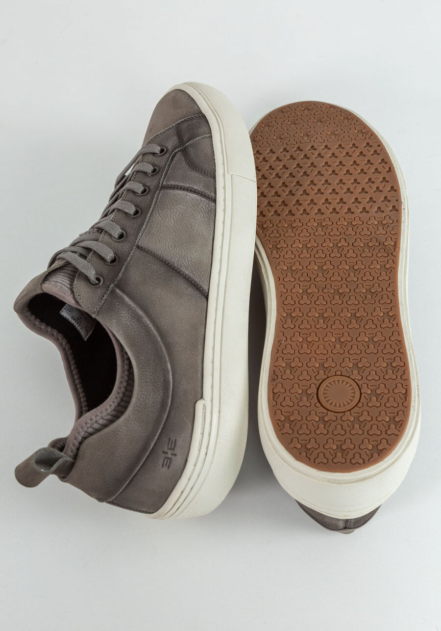 Tênis Masculino Casual Estonado, CINZA CYBER. Tênis Masculino Casual Estonado, CINZA CYBER, large.