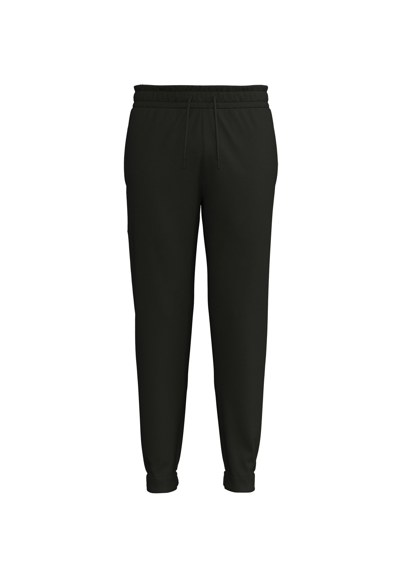 Cal&ccedil;a Com Bolsos E Cadar&ccedil;o No C&oacute;s Em Malha, PRETO, large.