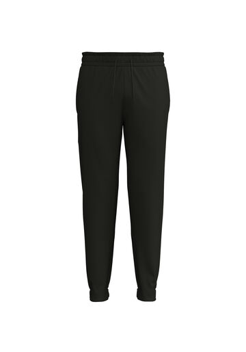 Calça Com Bolsos E Cadarço No Cós Em Malha, PRETO. Calça Com Bolsos E Cadarço No Cós Em Malha, PRETO, large.