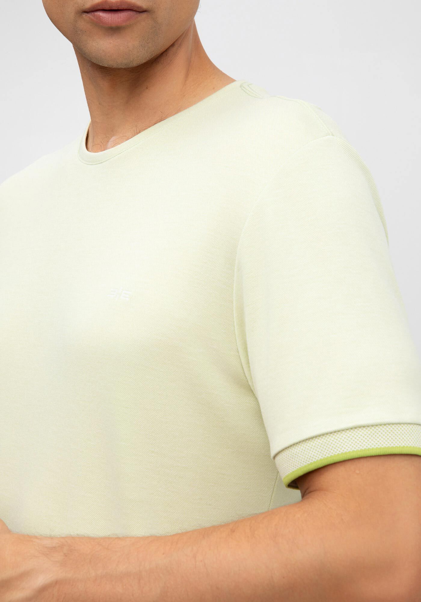 Camiseta Masculina em Malha Modal Premium, VERDE ARAMODU, large.