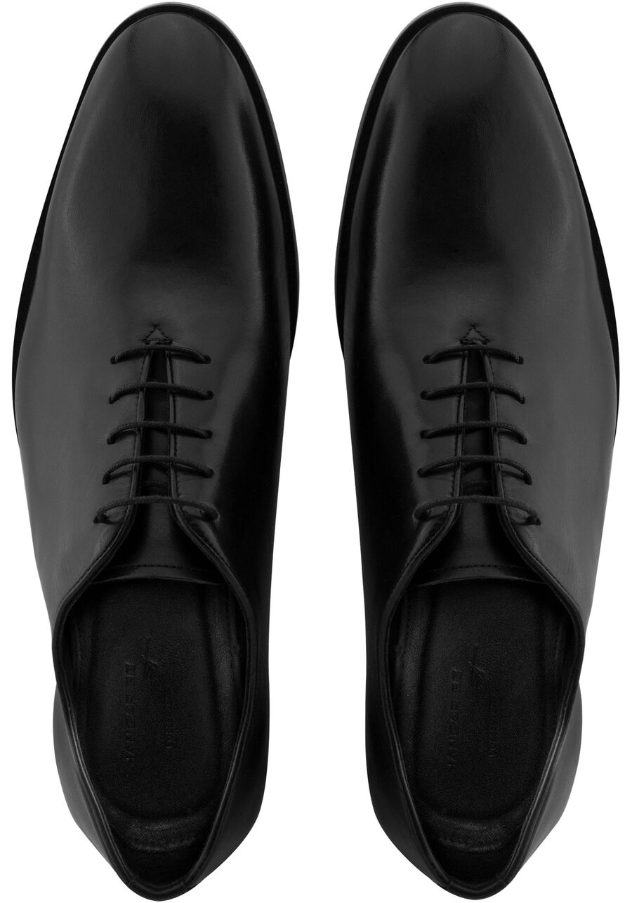 Sapato de couro sem costura Santos Dumont, PRETO. Sapato de couro sem costura Santos Dumont, PRETO, large.