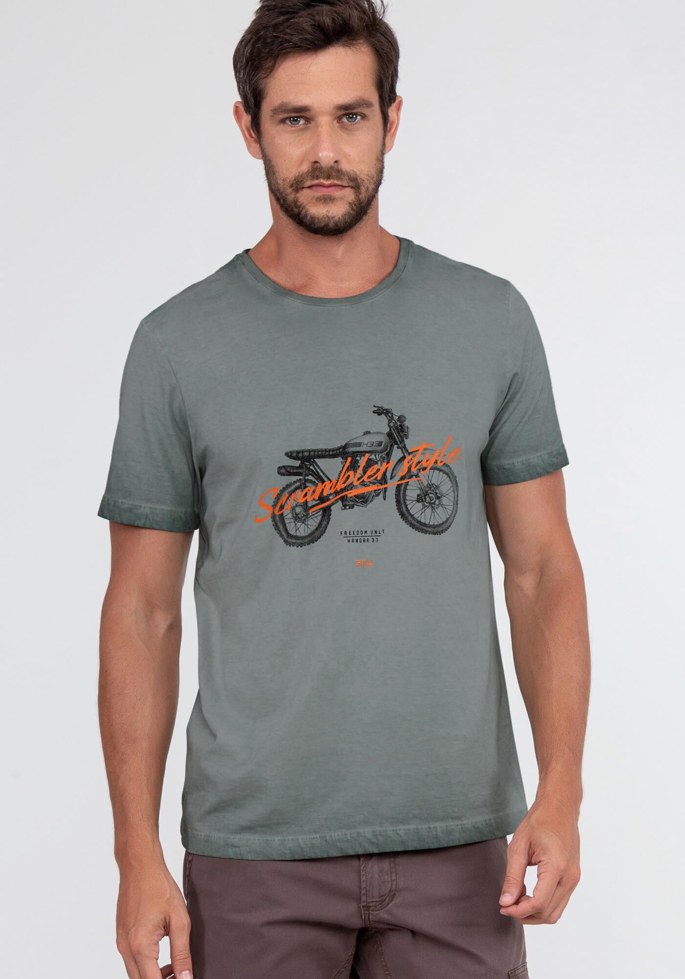 Camiseta Masculina Estampada Tal Pai Tal Filho, VERDE FURIA, large.