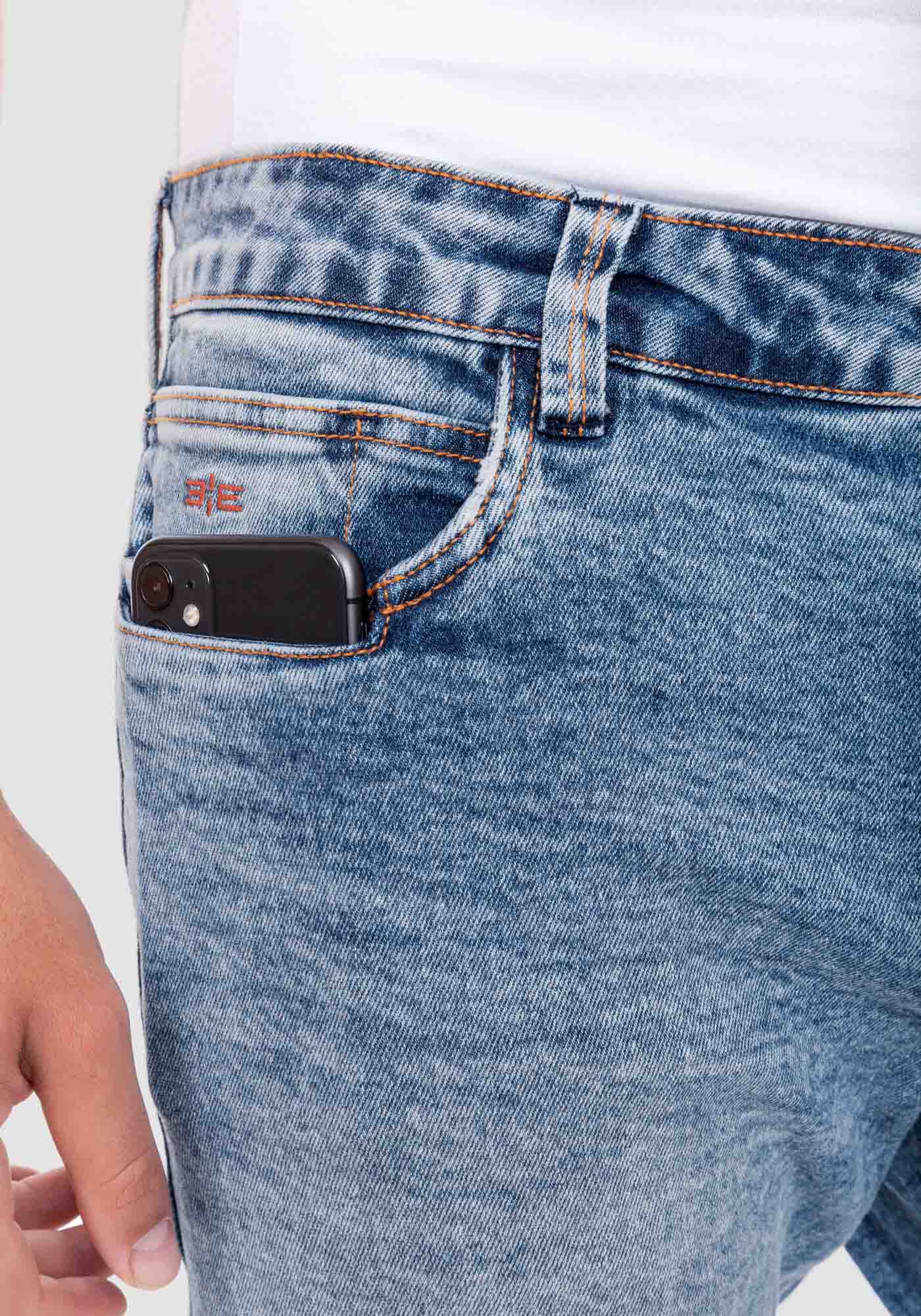 Cal a Jeans Masculina Slim com Bolso Celular Hangar 33