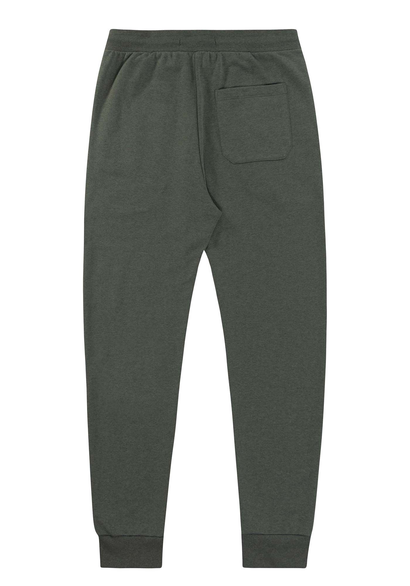 Cal&ccedil;a Jogging em Moletom com Bolso Z&iacute;per, VERDE FURIA, large.