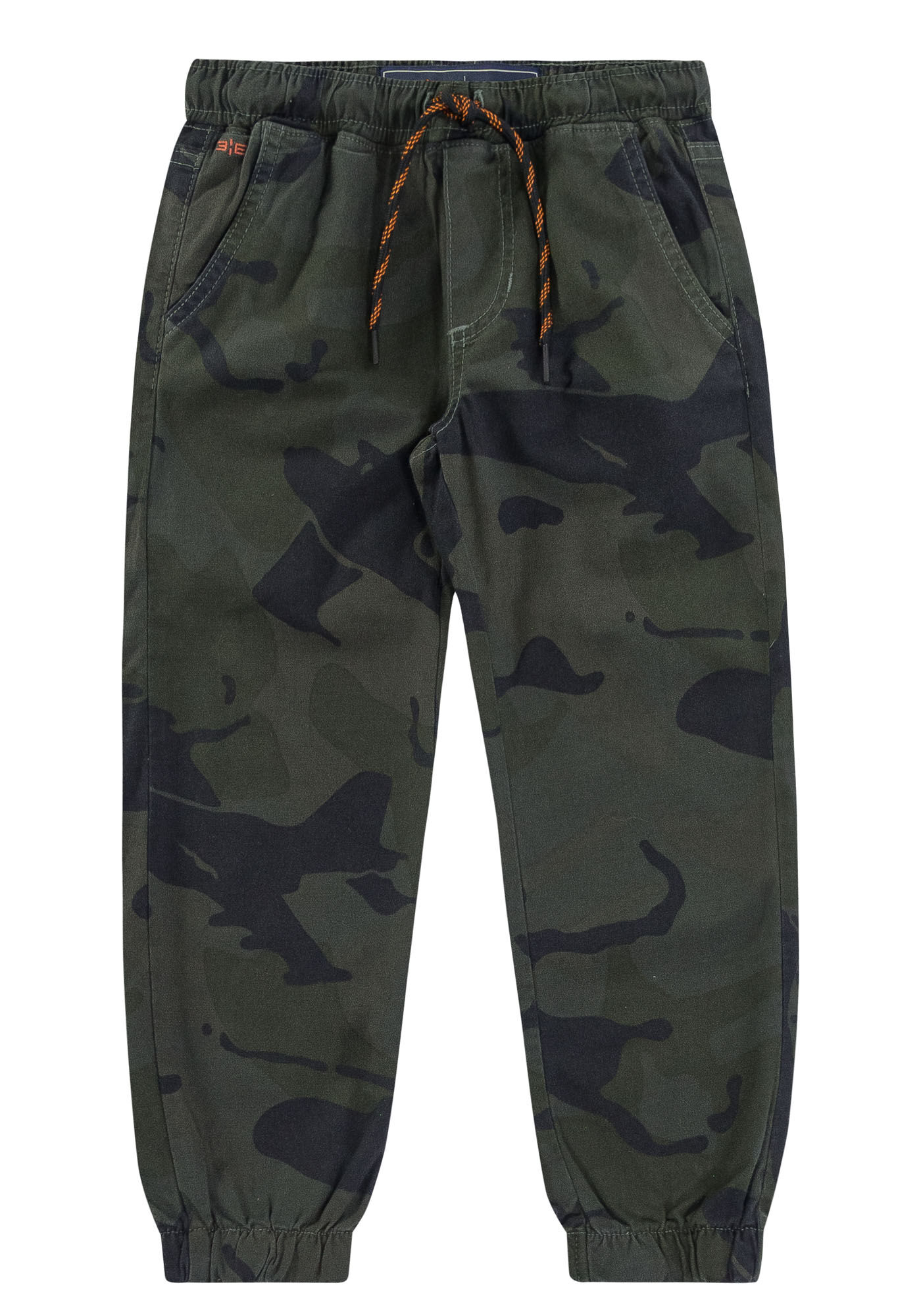 Calça jogger infantil store camuflada
