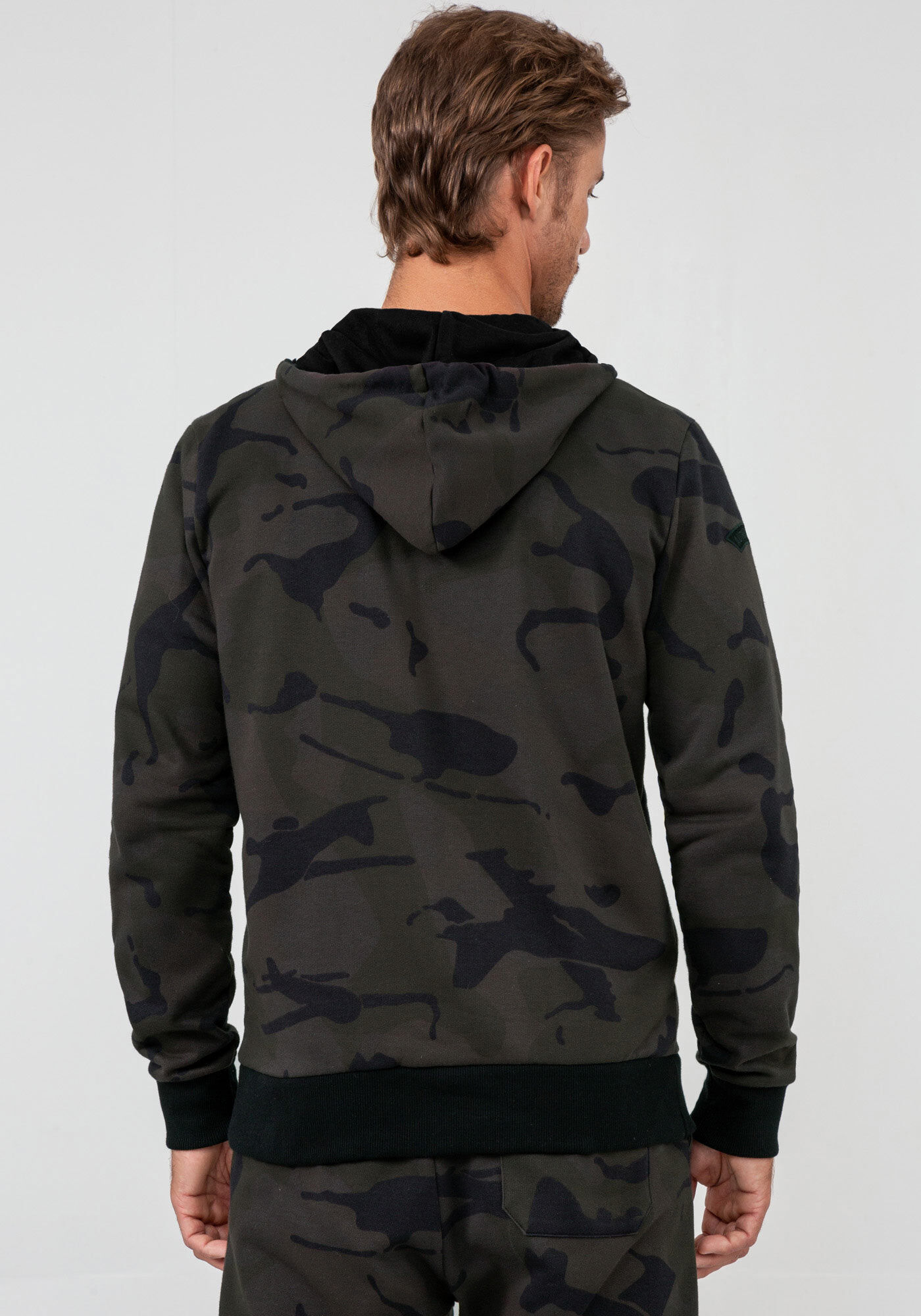 Casaco moletom masculino camuflado hotsell