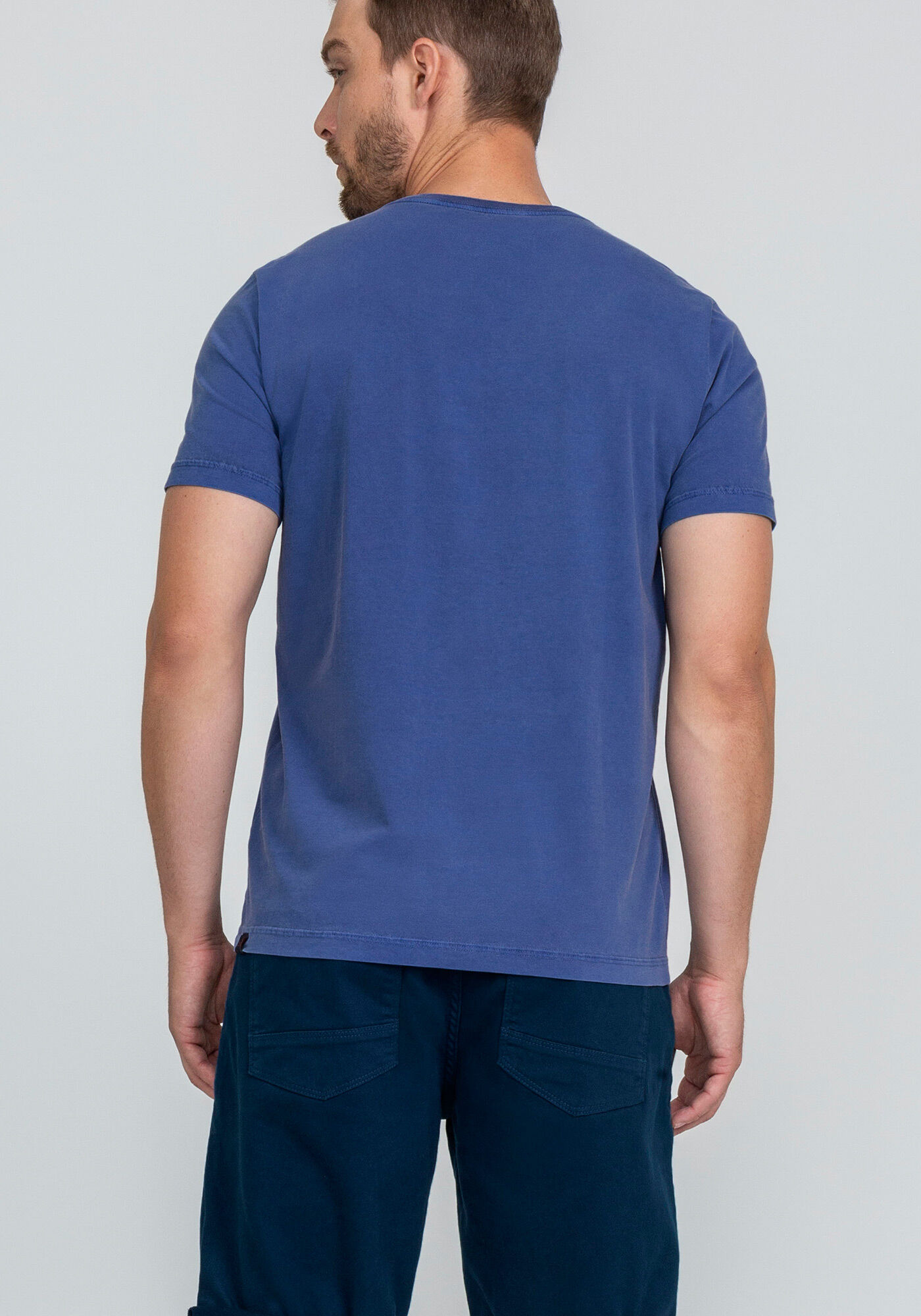 Camiseta em Malha Estampa My Destiny, AZUL BRIZOCA, large.