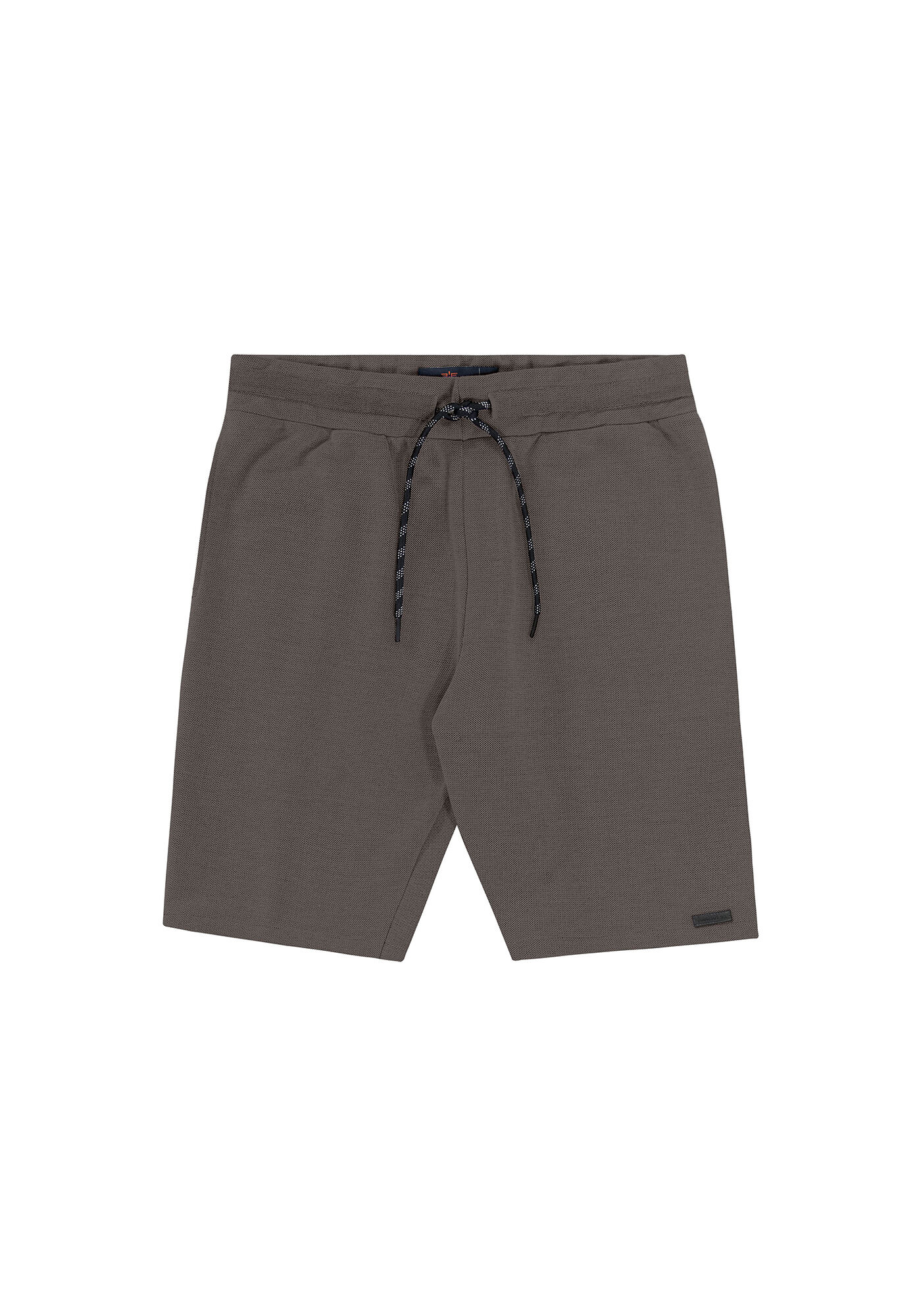 Bermuda em Moletom com Cadar&ccedil;o, MARROM MEDITERRANEO, large.