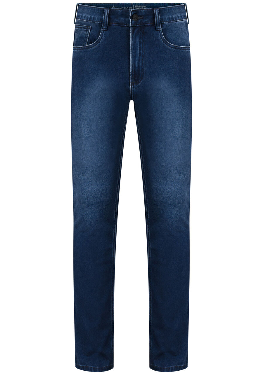 Calça Jeans Masculina Skinny com Elastano, JEANS. Calça Jeans Masculina Skinny com Elastano, JEANS, large.