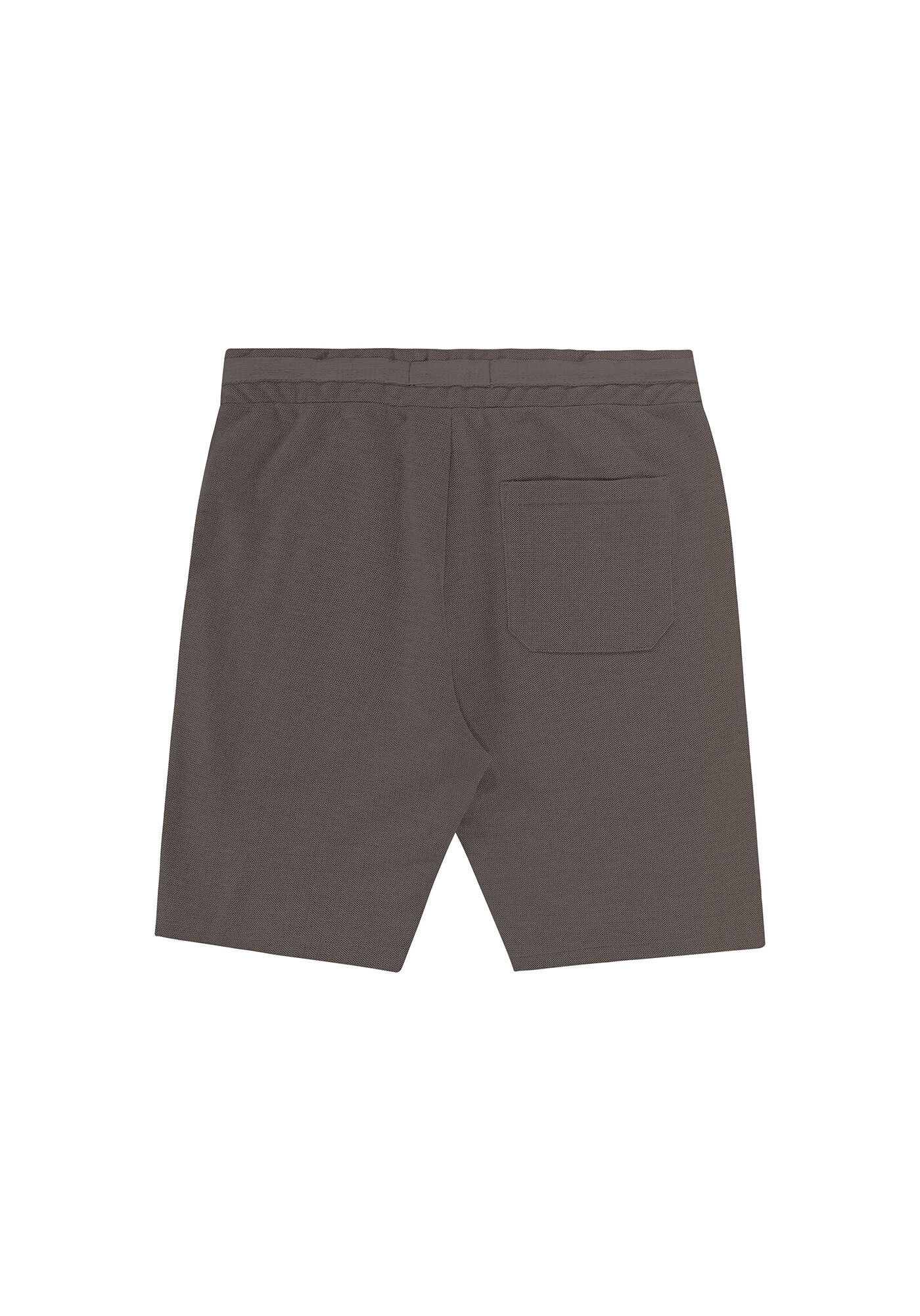 Bermuda em Moletom com Cadar&ccedil;o, MARROM MEDITERRANEO, large.