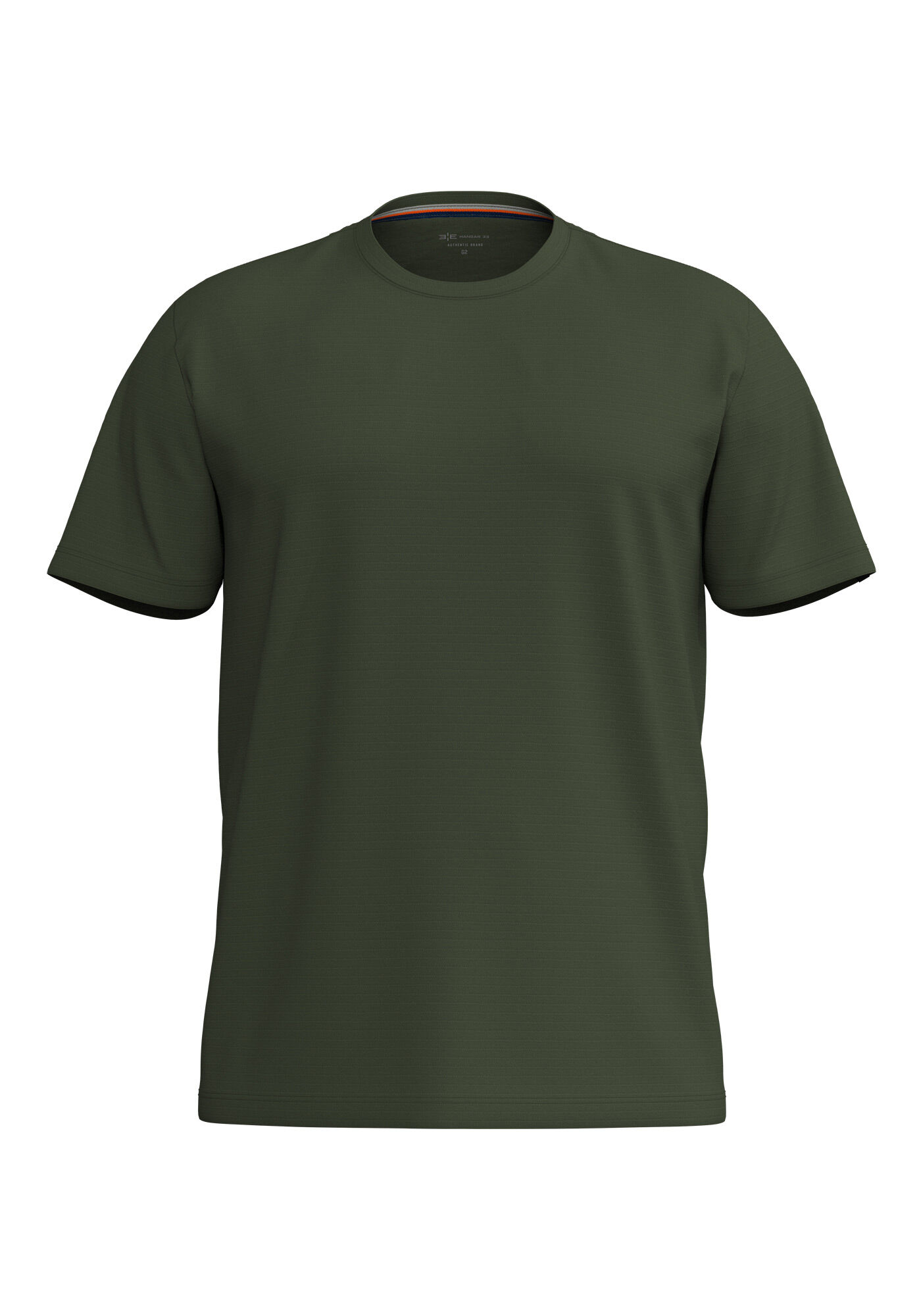 Camiseta De Mangas Curtas Big & Tall Em Malha Texturizada, VERDE HEIR, large.