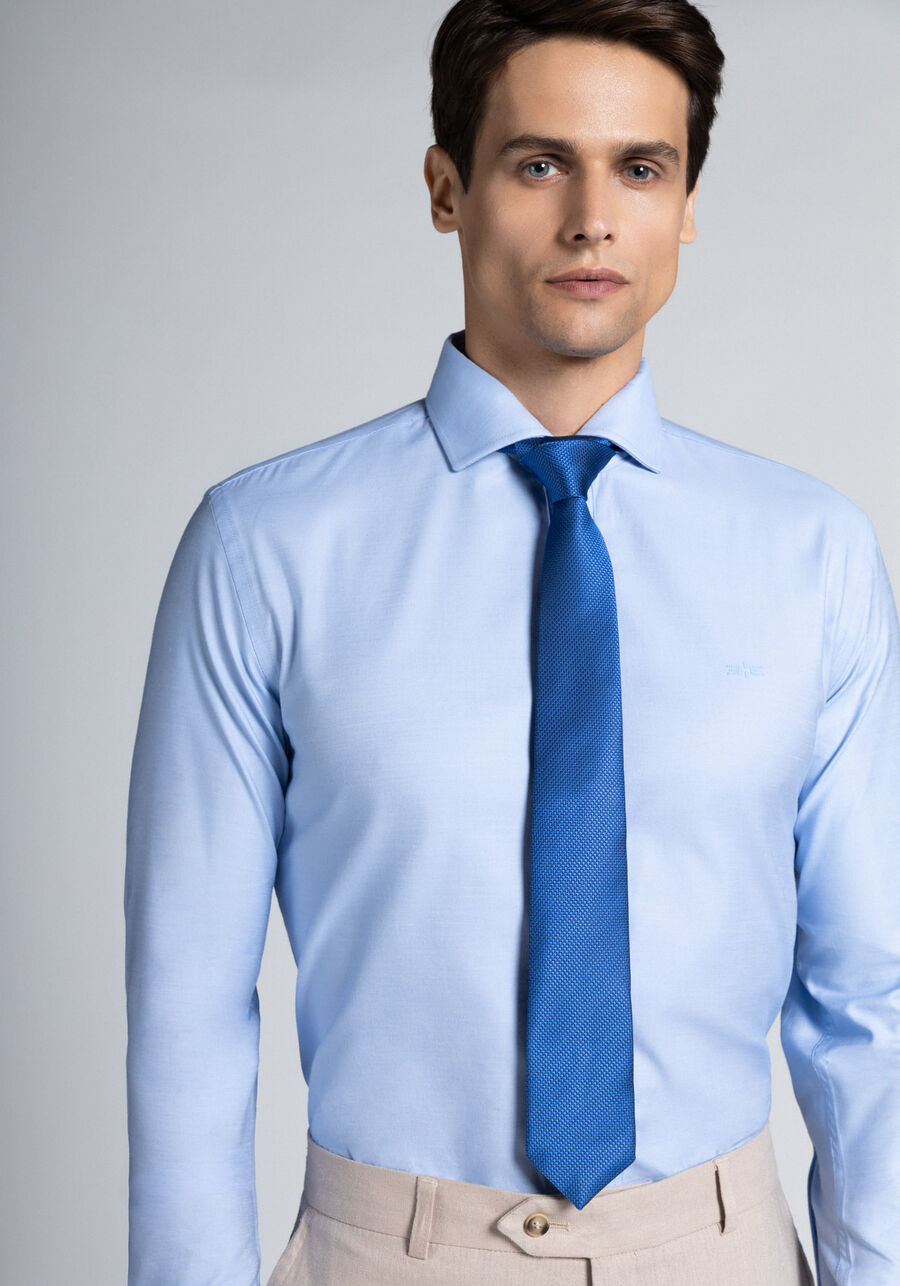 Gravata Tradicional, AZUL CARBONO. Gravata Tradicional, AZUL CARBONO, large.