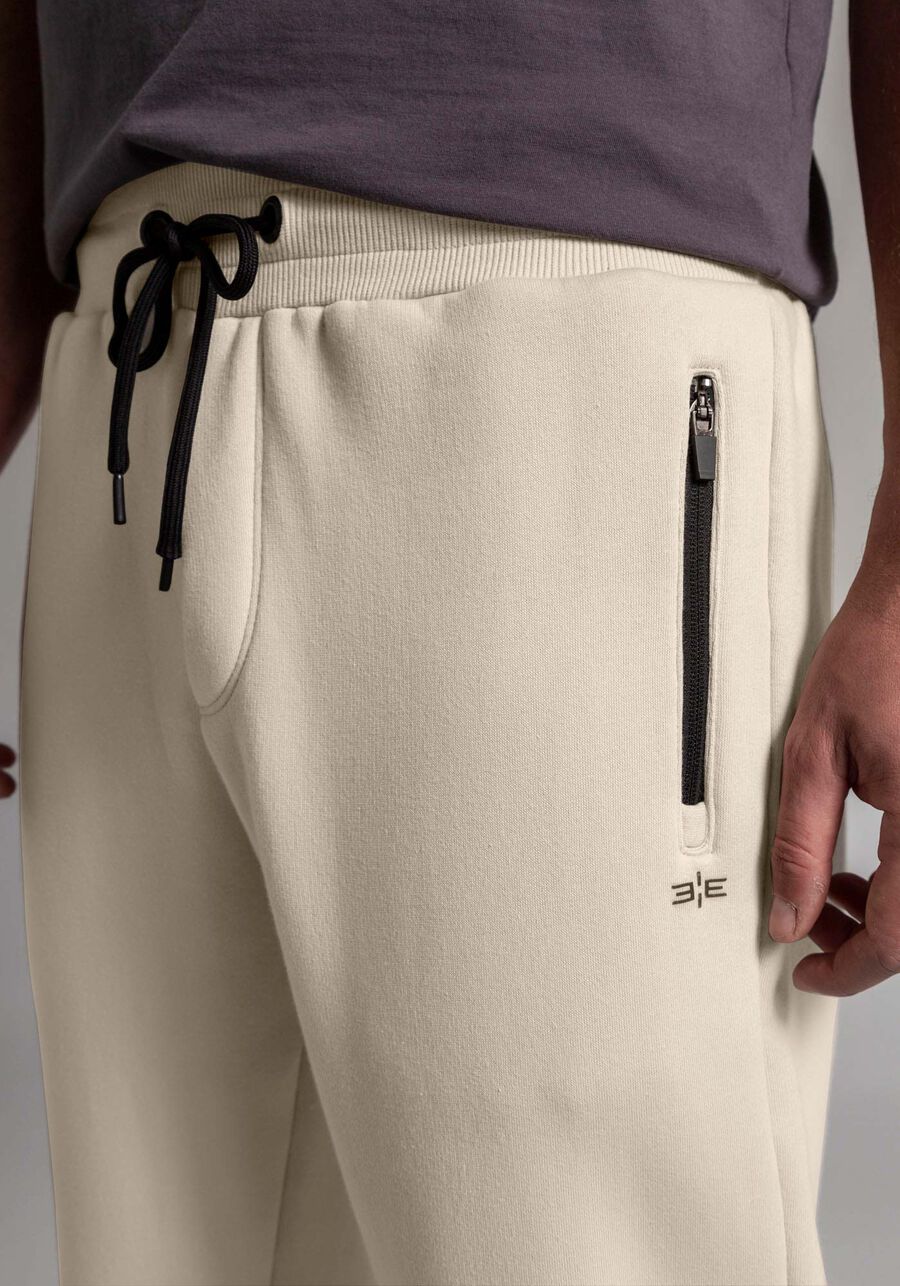 Calça Jogger Masculina Tal Pai Tal Filho com Bolso, BEGE SYSTEM. Calça Jogger Masculina Tal Pai Tal Filho com Bolso, BEGE SYSTEM, large.