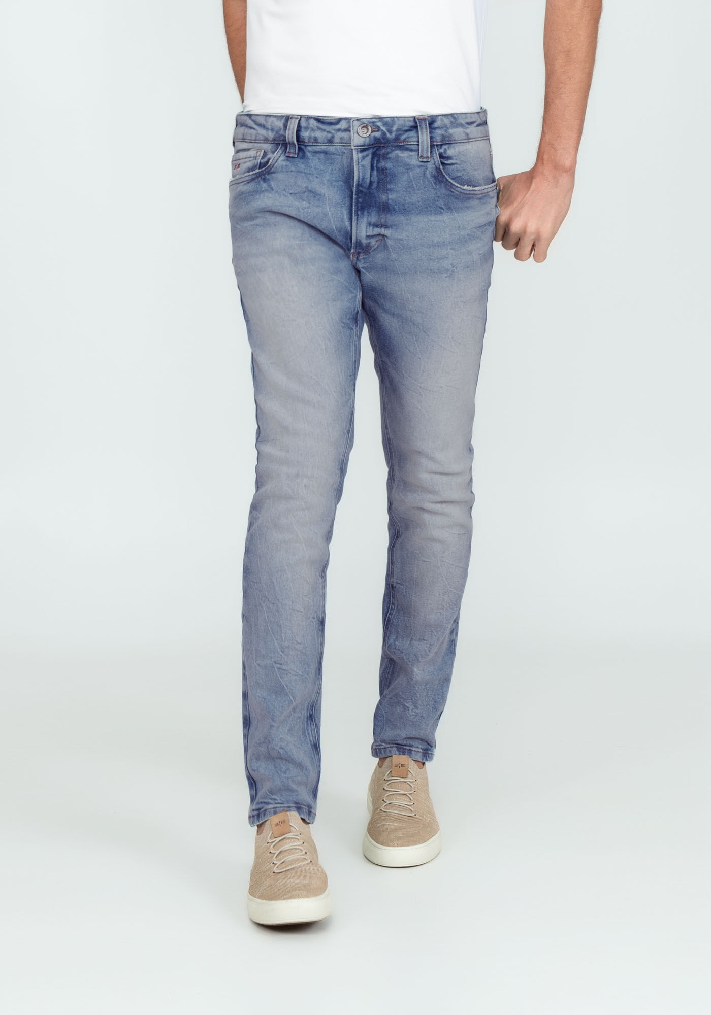 Calça hotsell lavagem clara