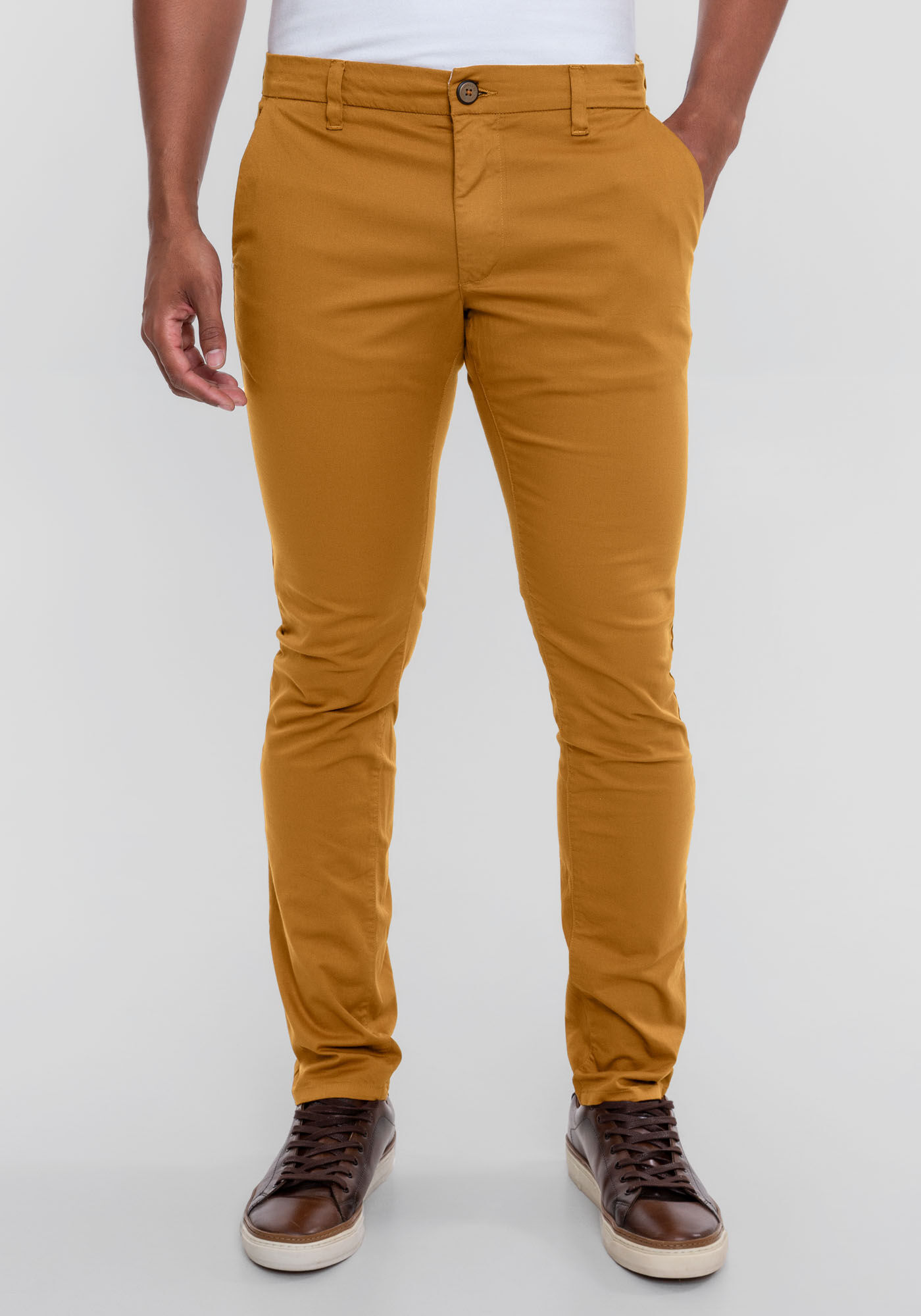 Calça skinny sarja sales masculina
