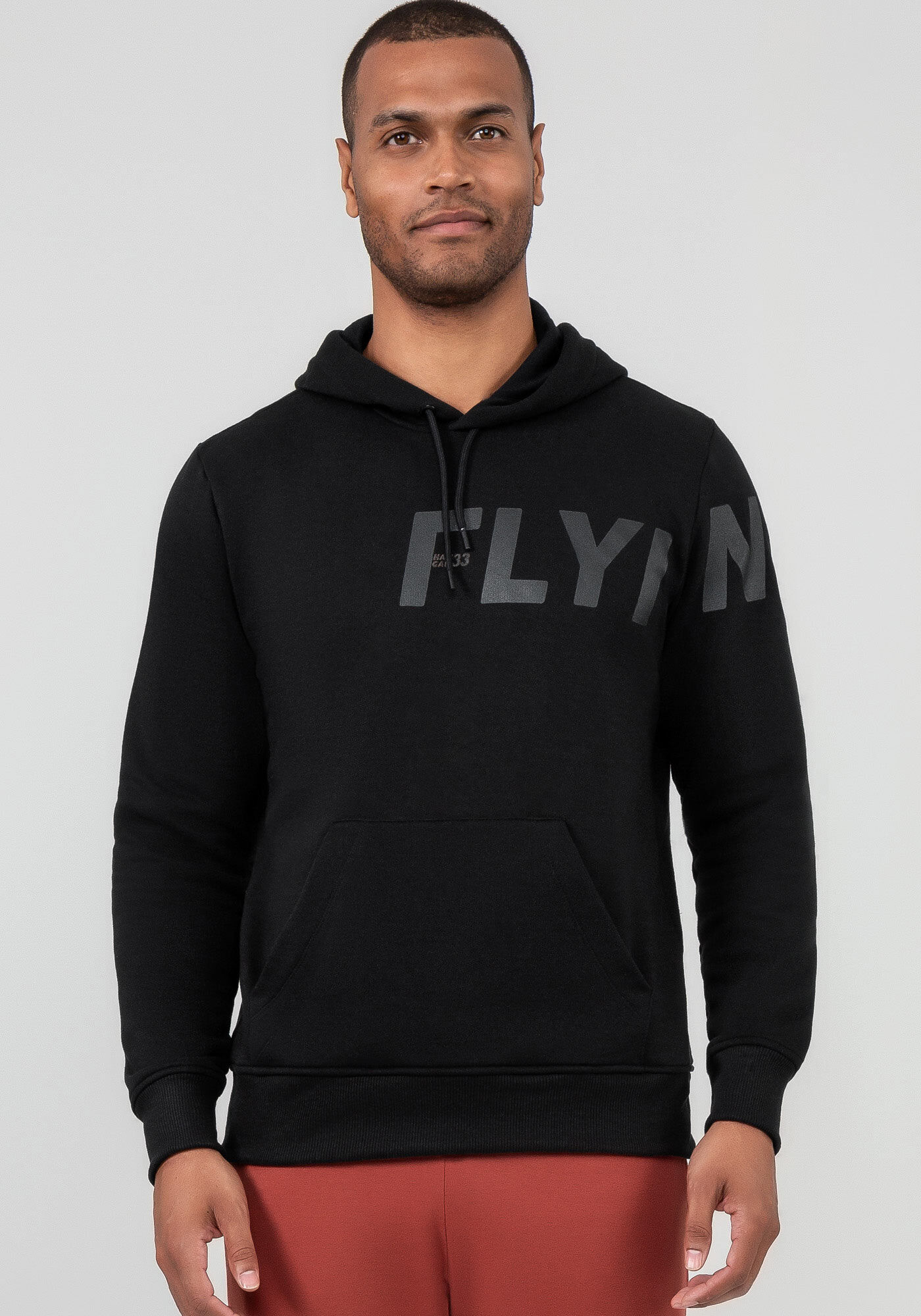 Blus o Masculino em Moletom com Estampa Lateral Hangar 33