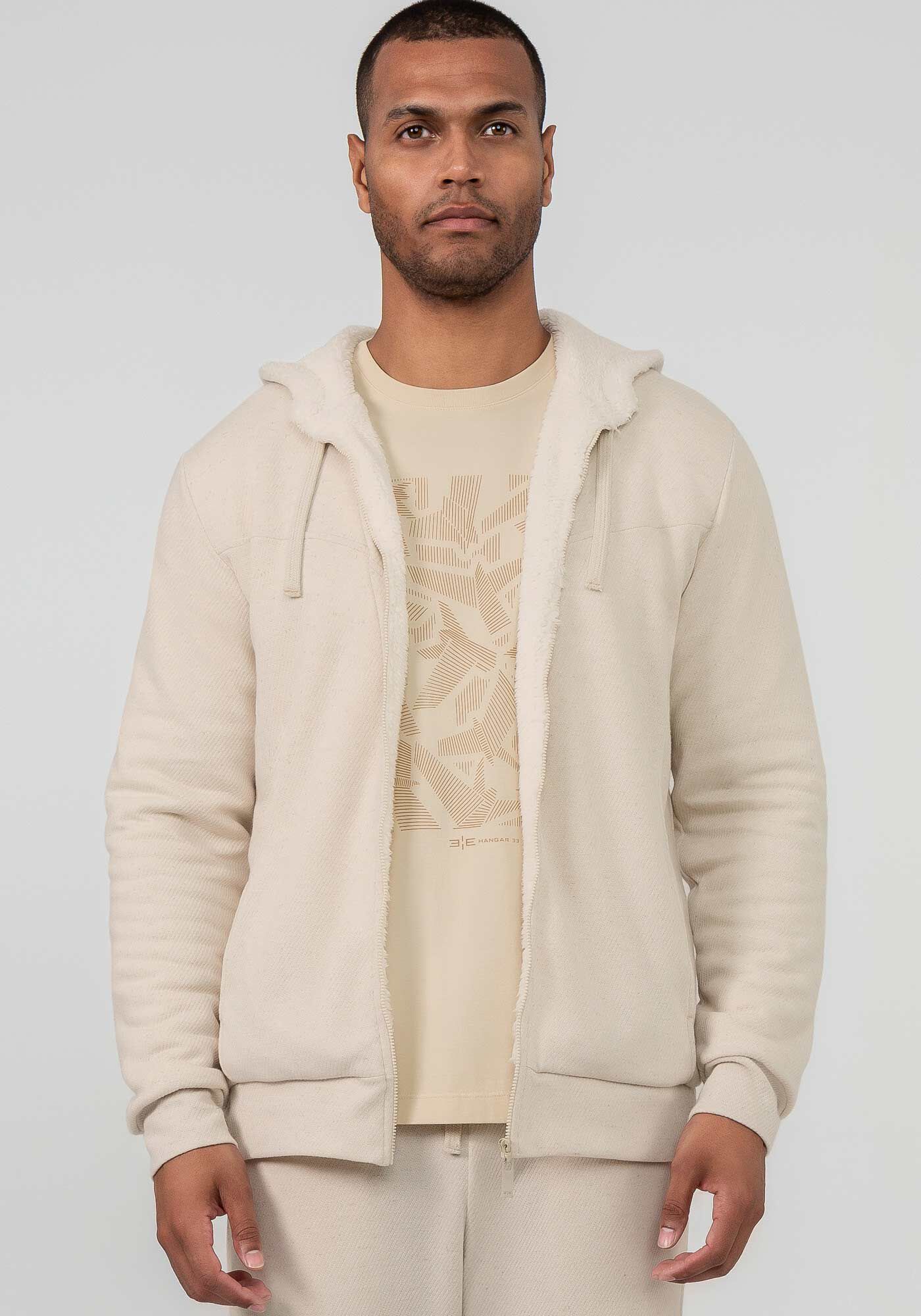 Jaqueta com pelo masculina outlet